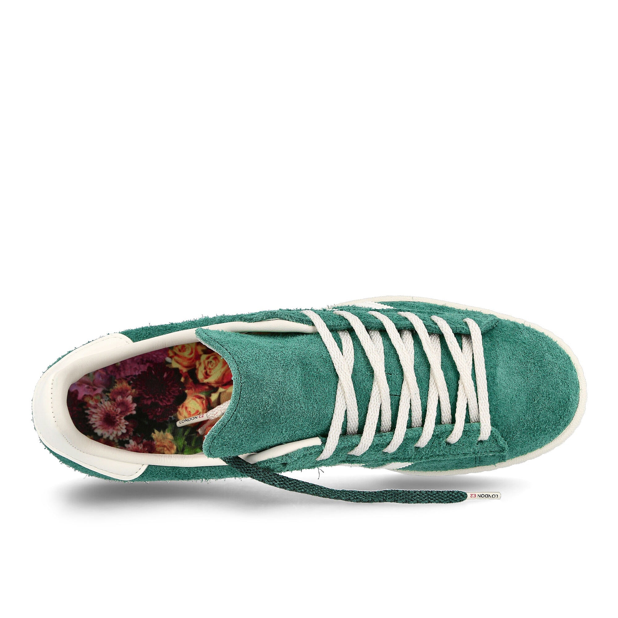 adidas campus 80s Collegiate Green-Off White-Off White Low Top Sneakers Detailfoto | Overkill