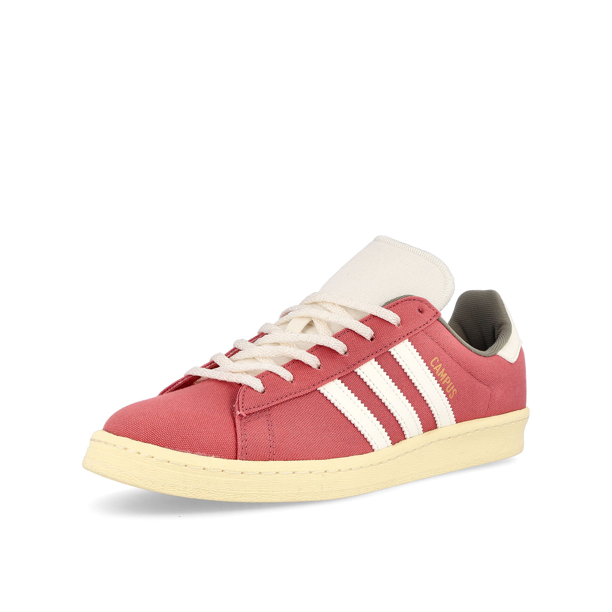 adidas campus 80s Wonder Red / Off White / Panton Sneakers Close Up | Overkill