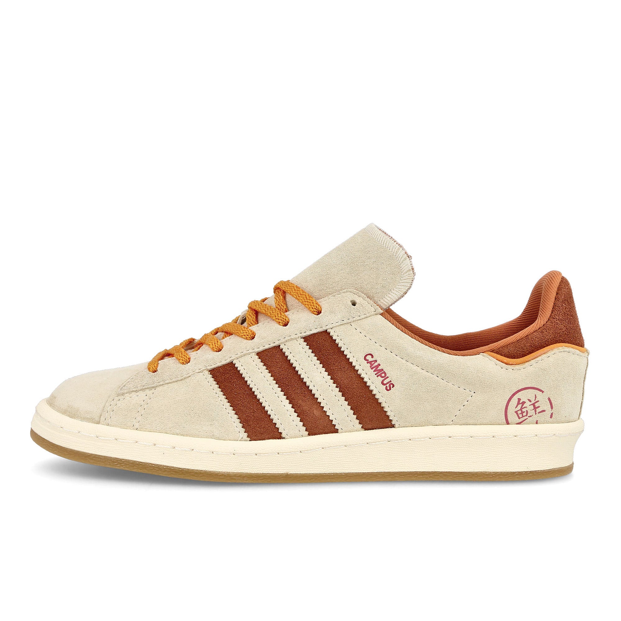 adidas Campus 80s Cream White-Auburn-Eqt Orange Low Top Sneakers GY4589 | Overkill