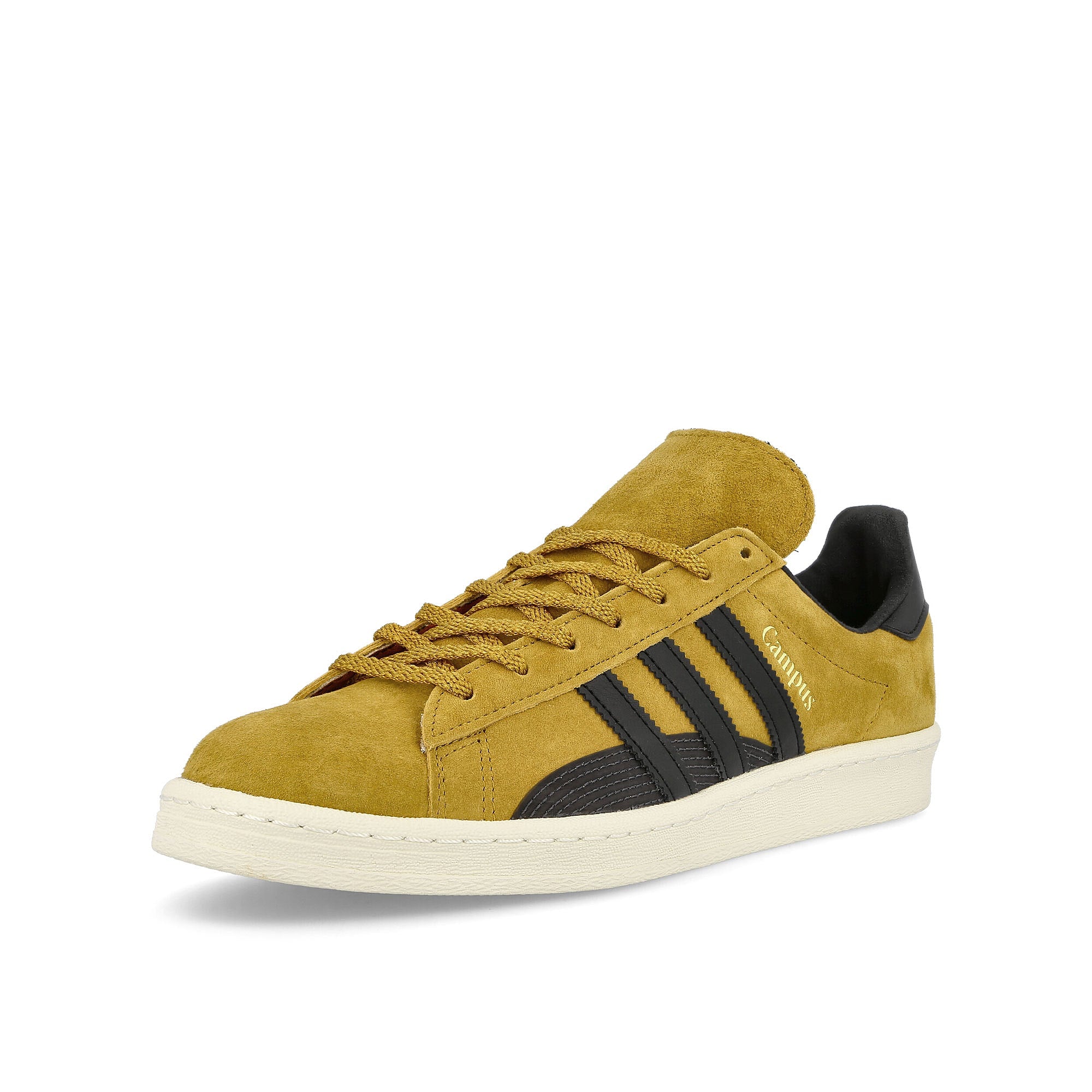 adidas Campus 80s Panton / Core Black / Off White Low Top Sneakers Close Up | Overkill