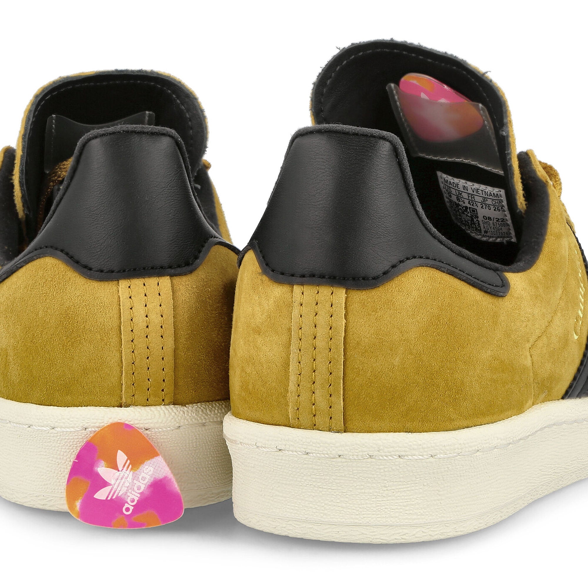 adidas Campus 80s Panton / Core Black / Off White Low Top Sneakers Detailfoto | Overkill