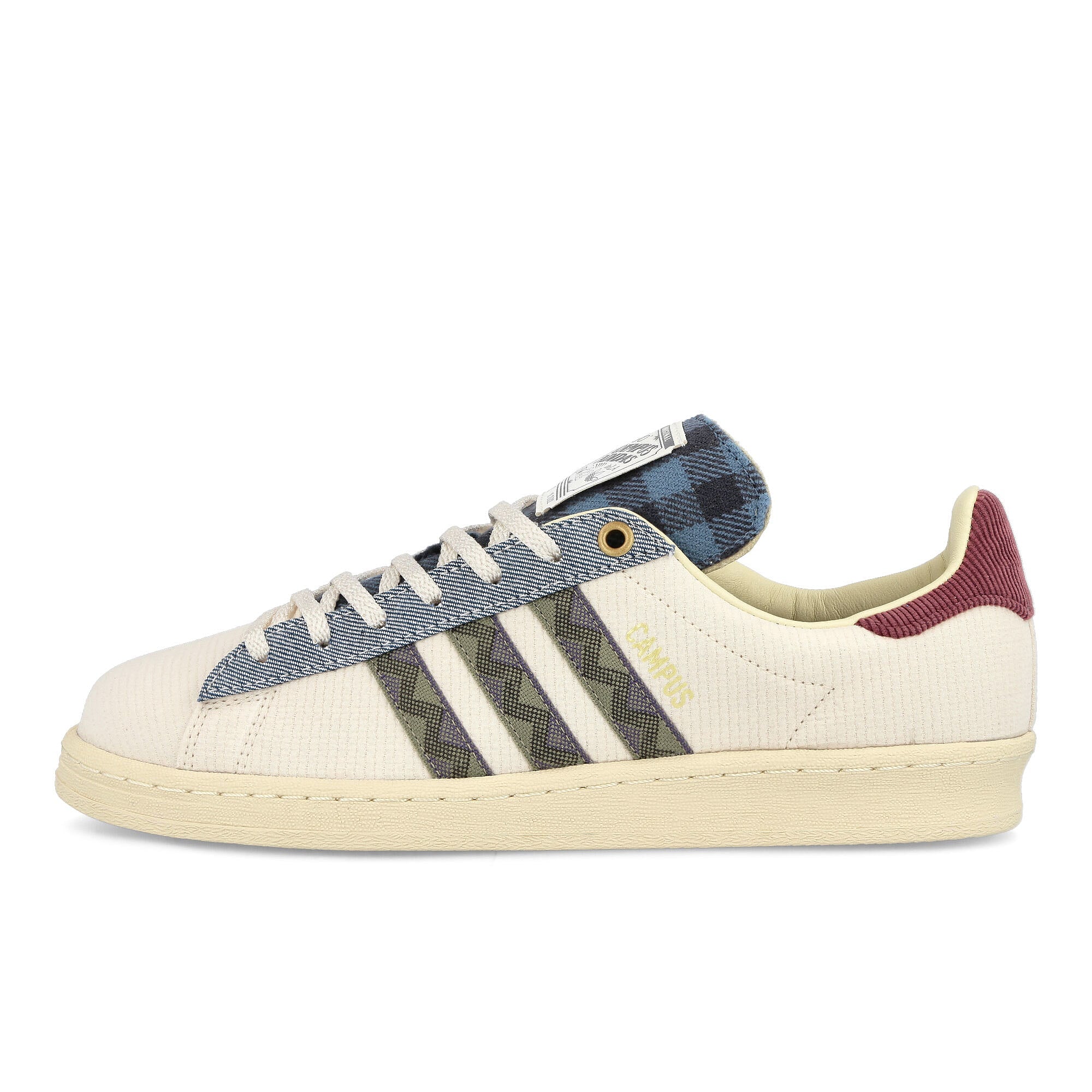 adidas Campus 80s Wonder White-Orbital Green-Panton Low Top Sneakers GY4598 | Overkill