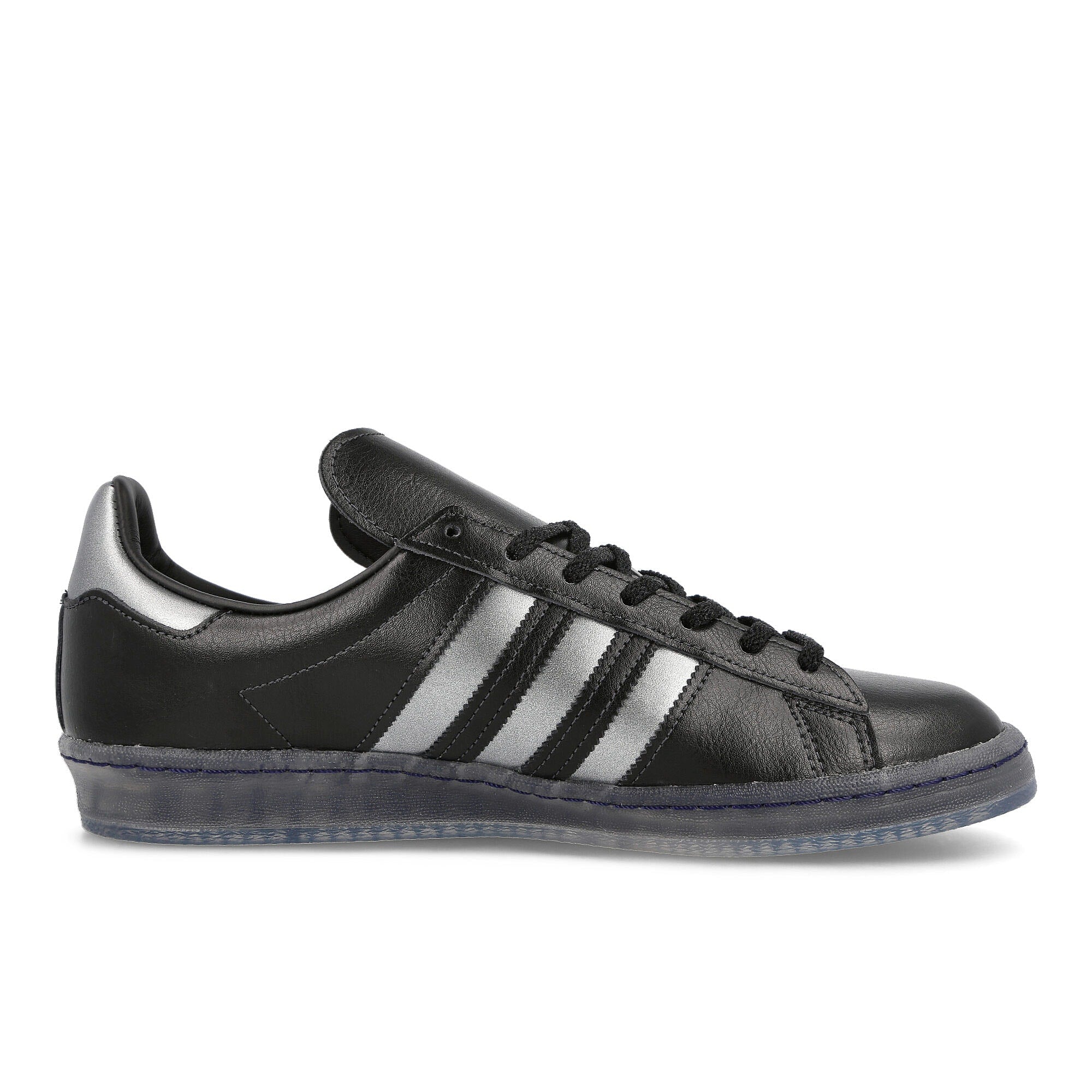 adidas Campus 80s Core Black / Core Black / Dash Grey Low Top Sneakers Silhouette | Overkill
