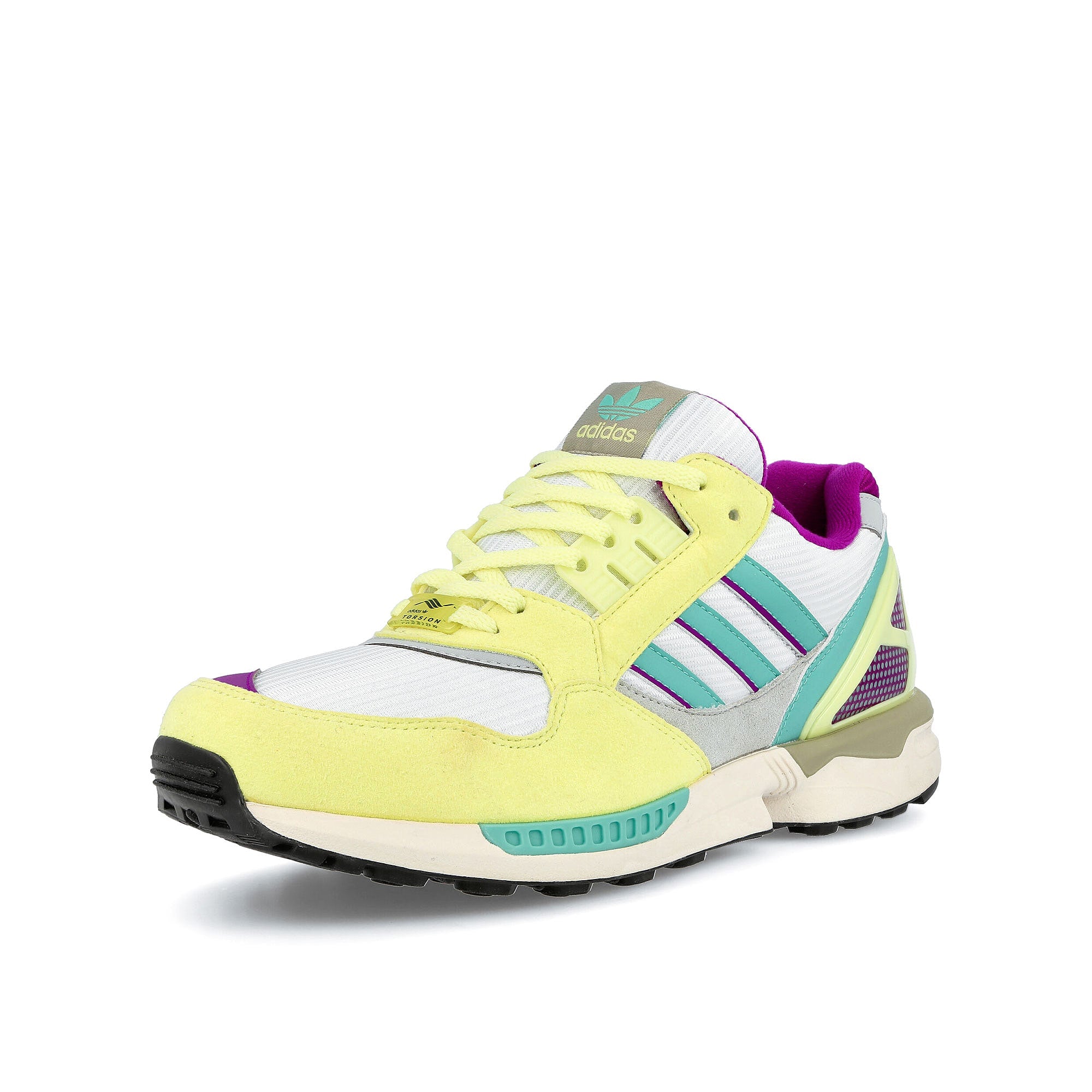 adidas zx 9000 citrus Pulse Yellow / Ash Silver / Acid Mint Detailfoto | Overkill