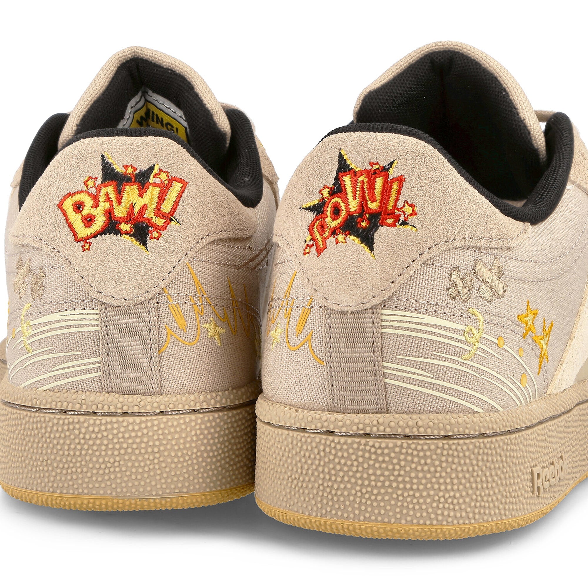 Reebok Looney Tunes x Reebok Club C 85 Pebble-Core Black-Bright Ochre Sneakers Detail View 1 | Overkill