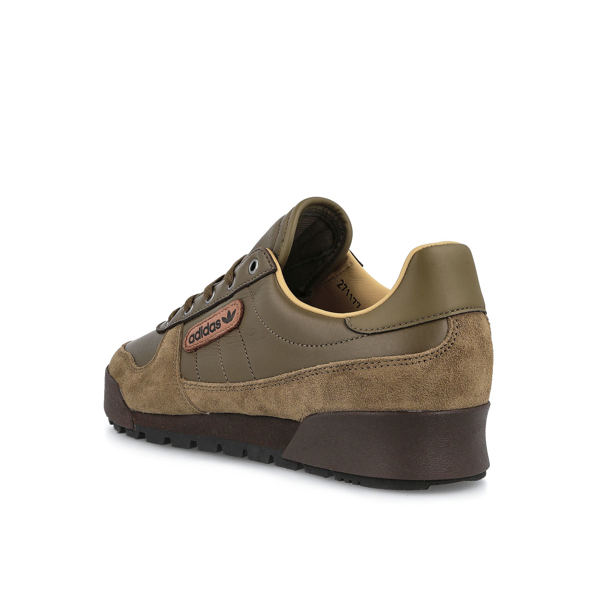 adidas spzl carnforth Trace Olive-Golden Beige-Dark Brown Sneakers Material | Overkill