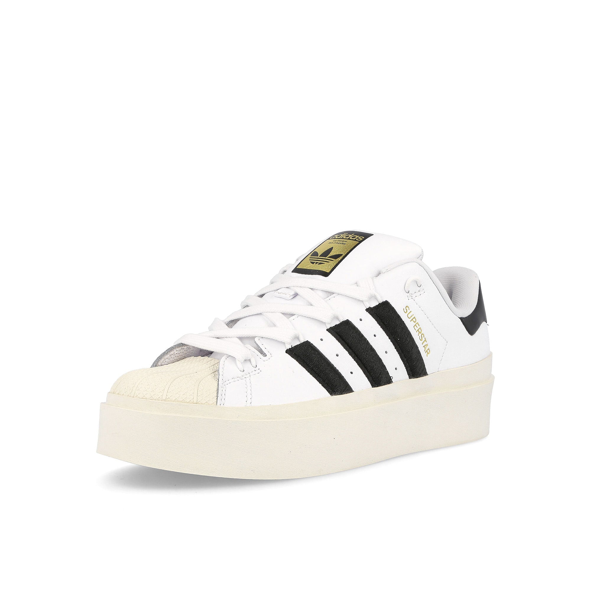 adidas wmns superstar bonega Footwear White-Core Black-Off White Sneakers Close Up | Overkill
