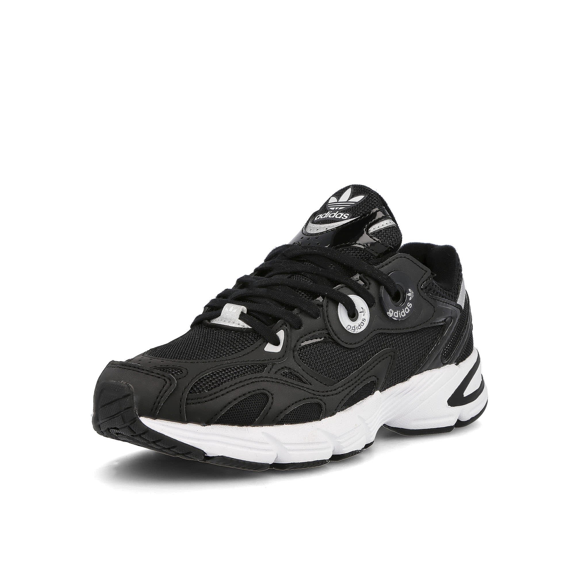 adidas wmns astir Core Black-Core Black-Footwear White Sneakers Close Up | Overkill