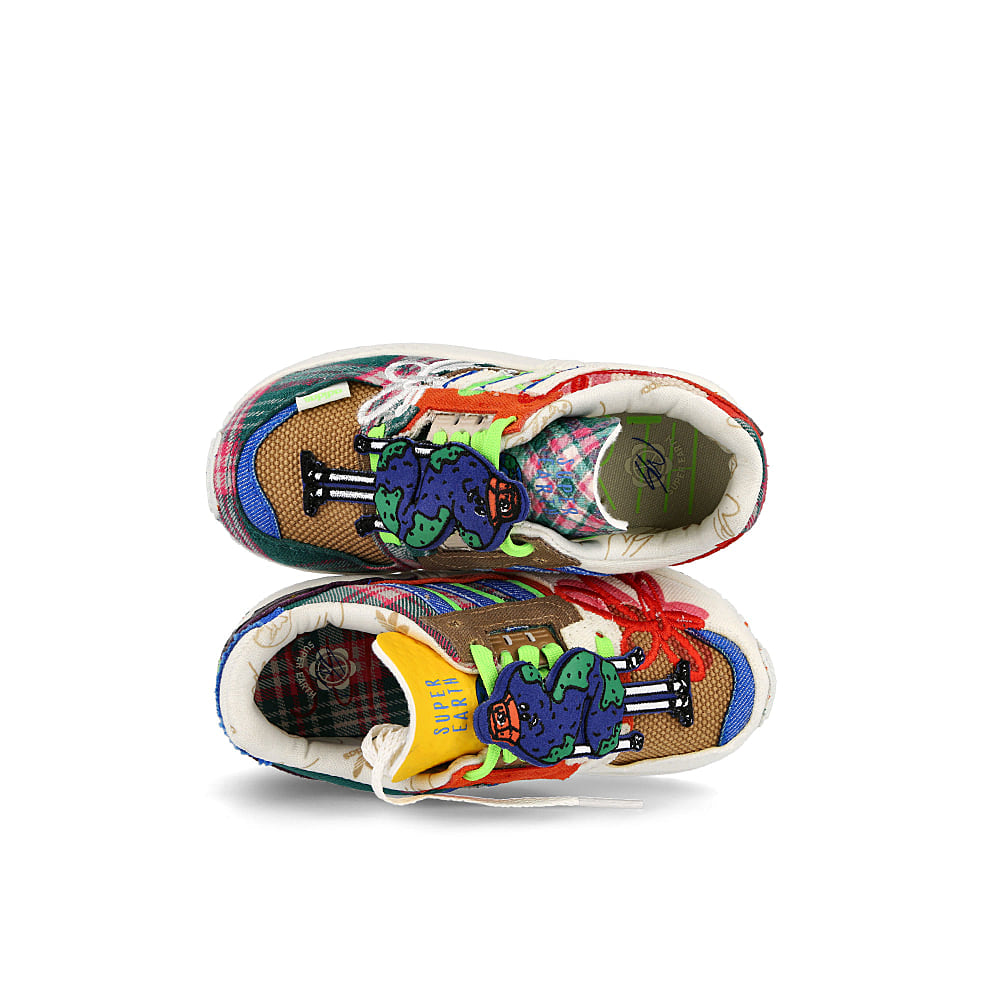 adidas ZX 8000 Superearth Infants Off White-Bluebird-Red Low Top Sneakers GY5262 | Overkill