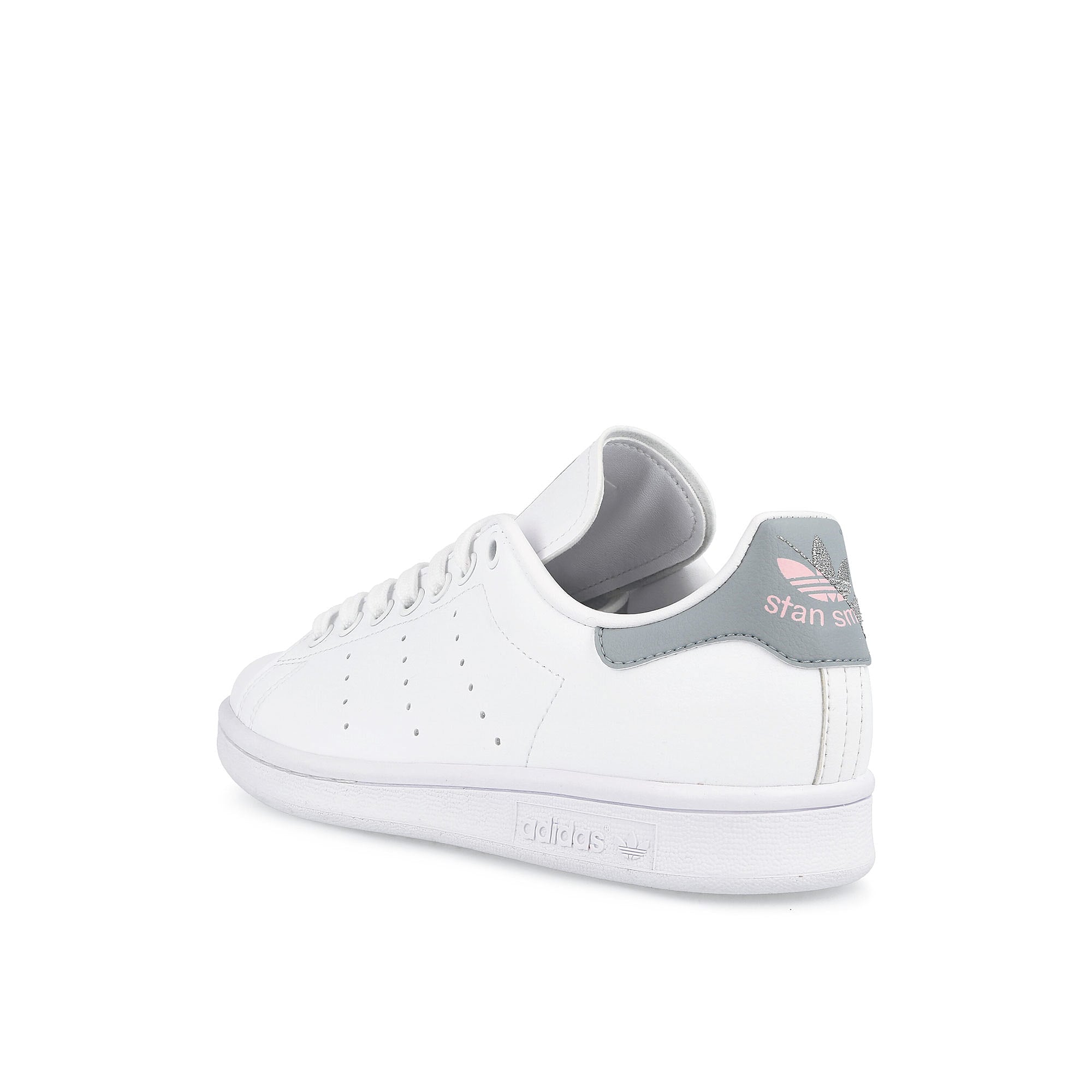 adidas wmns stan smith Cloud White-Magic Grey-Clear Pink Sneakers Material | Overkill