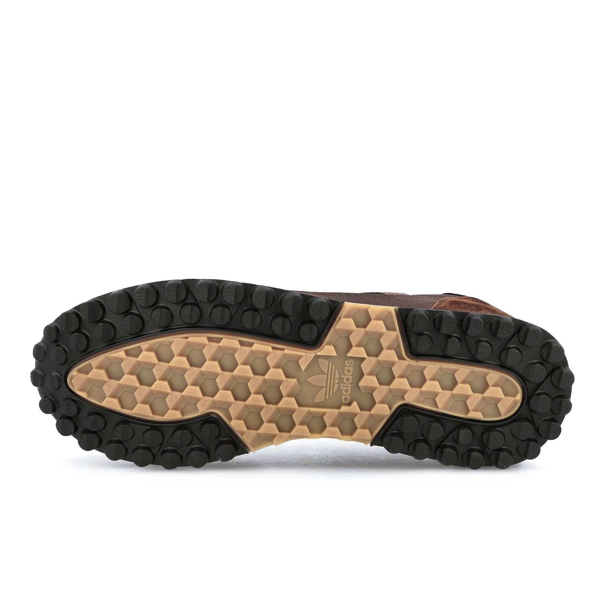 adidas spzl moscrop Brown-St Bark-Core Black Sneakers Detail View 1 | Overkill