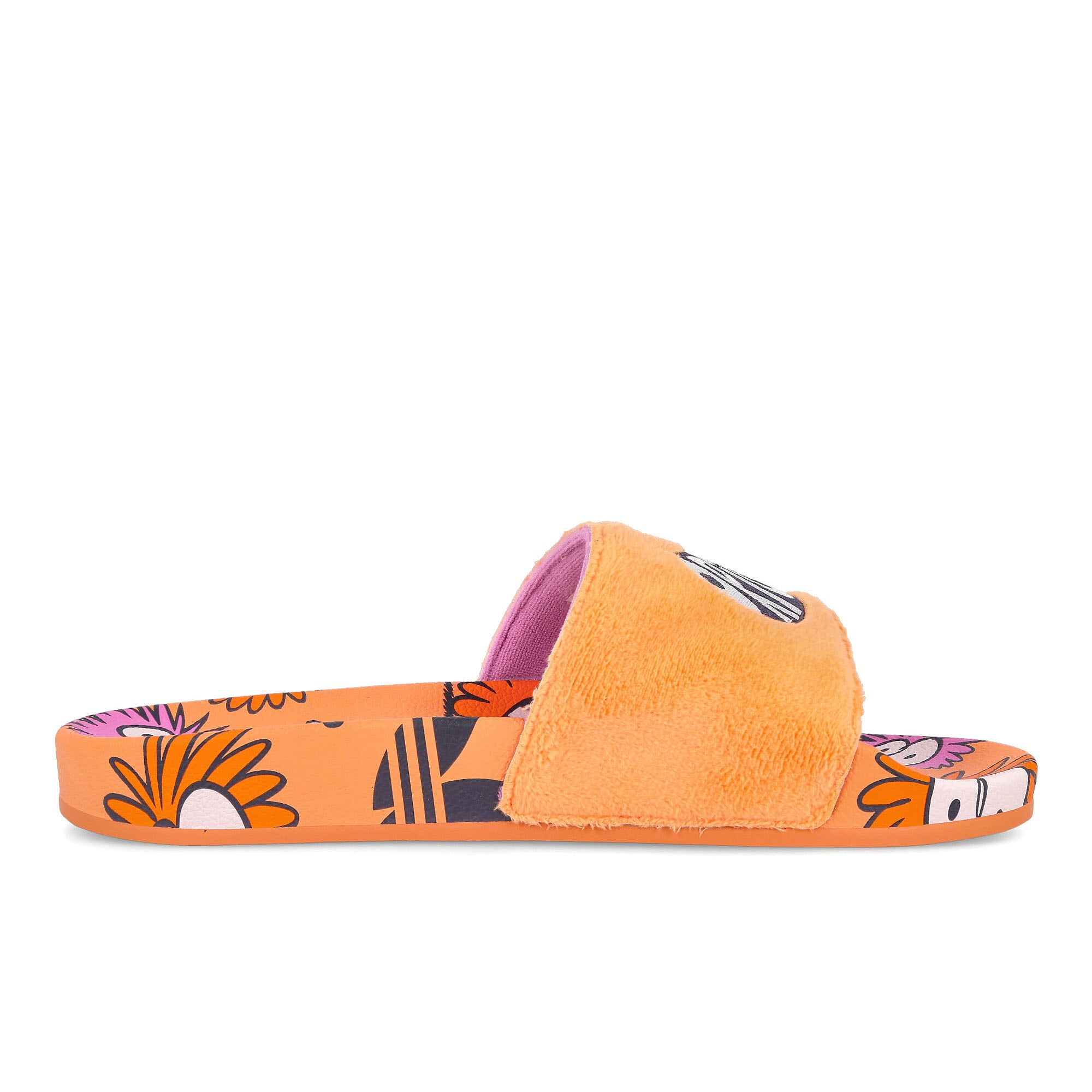 adidas Kevin Lyons x adidas Adilette Hazy Orange Slides, Sandals & Slippers Material | Overkill
