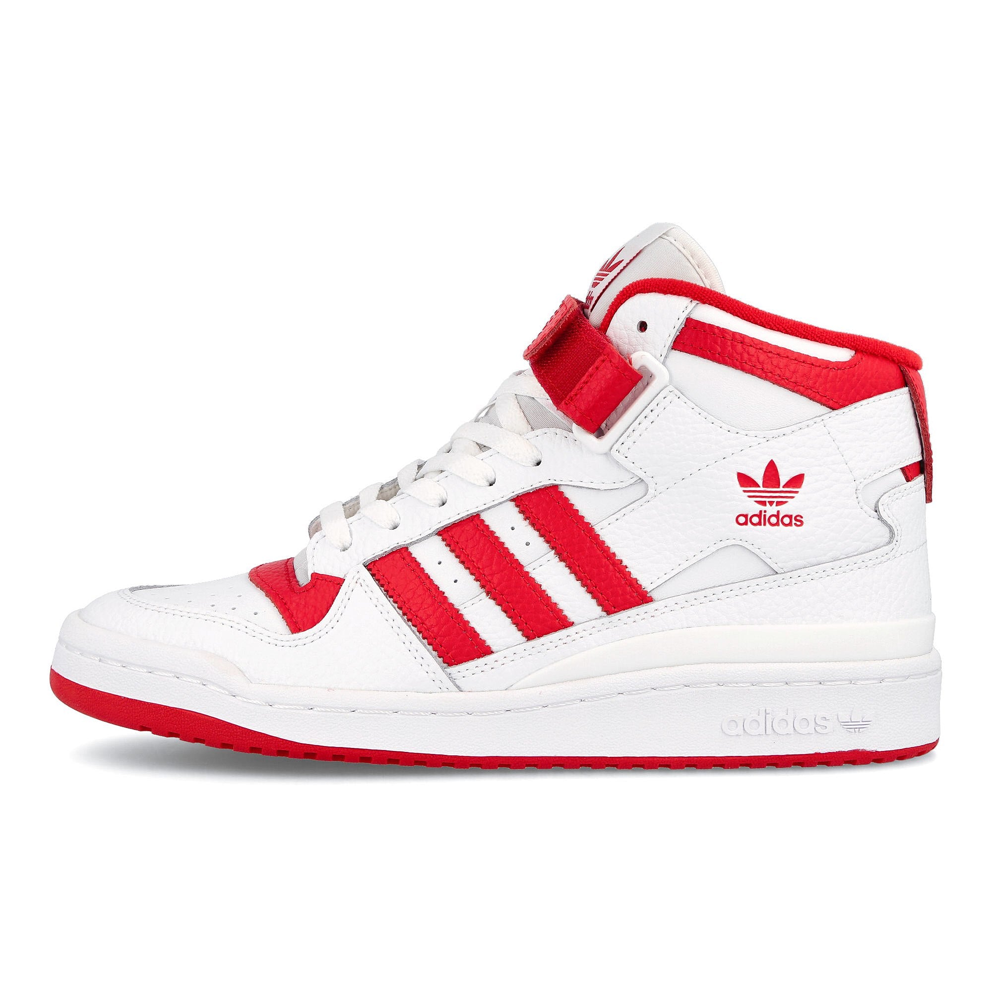 adidas forum mid Footwear White / Vivid Red / Footwear White GY5819 | Overkill