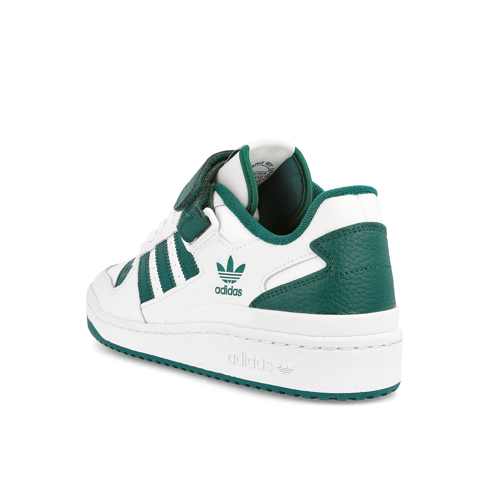 adidas forum low Cloud White / Collegiate Green / Cloud White Close-up | Overkill