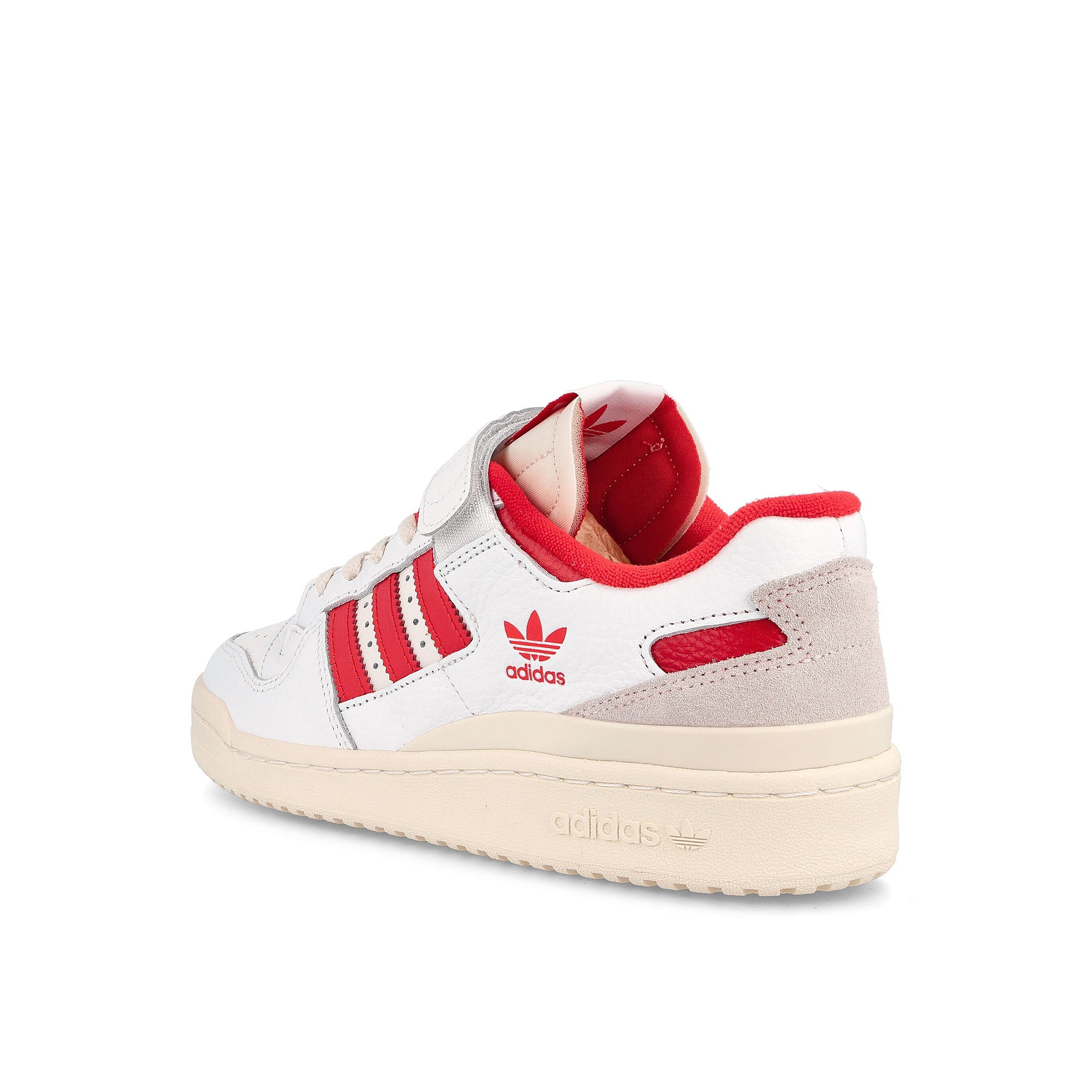 adidas forum 84 low Footwear White-Vivid Red-Cream White Sneakers Material | Overkill