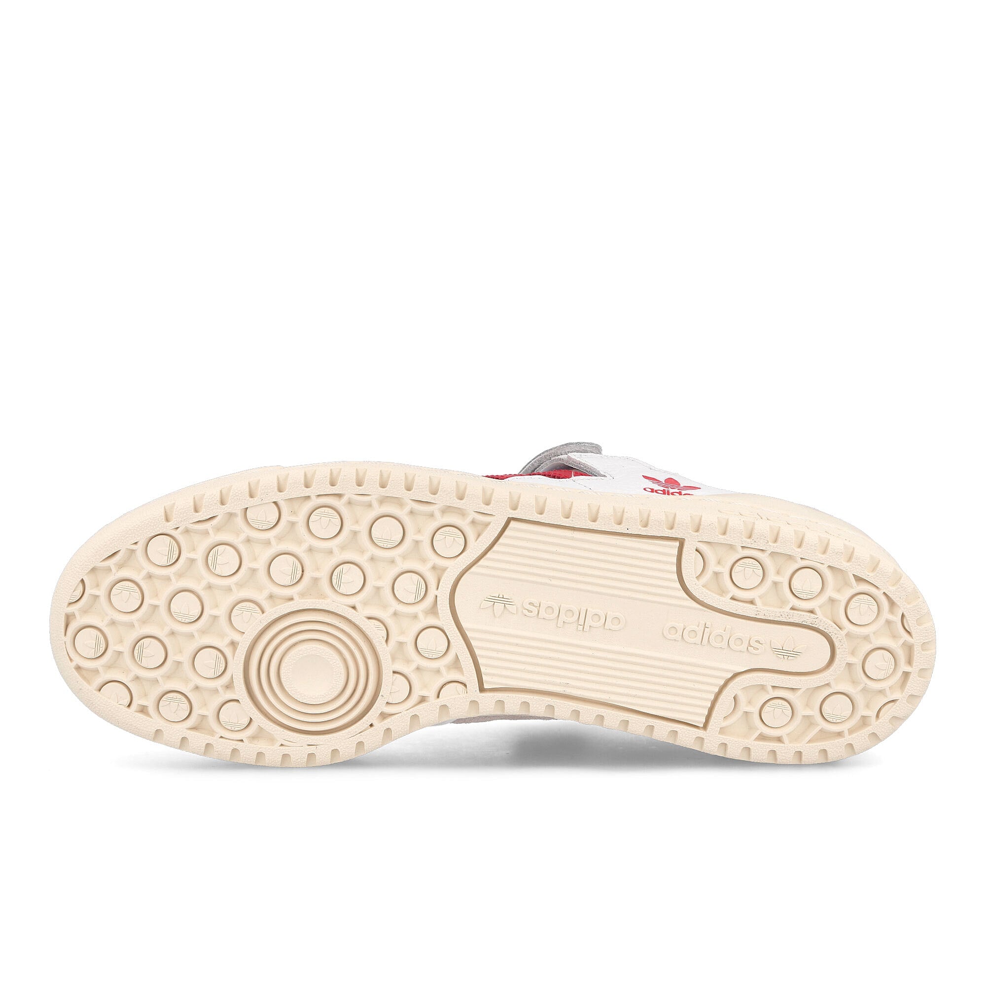 adidas forum 84 low Footwear White-Vivid Red-Cream White Sneakers Detail View 1 | Overkill