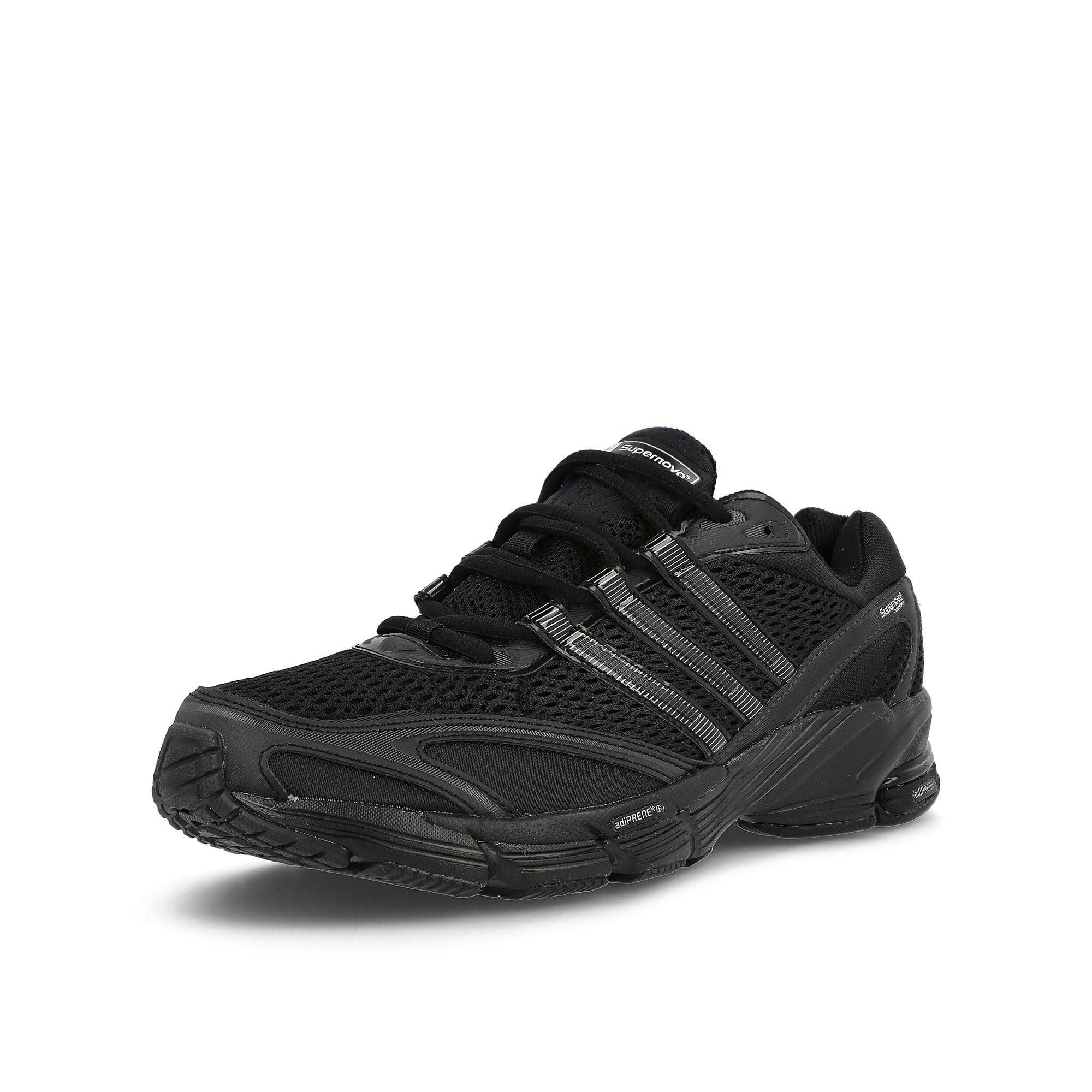 adidas supernova cushion 7 Core Black-Core Black-Carbon Sneakers Close Up | Overkill