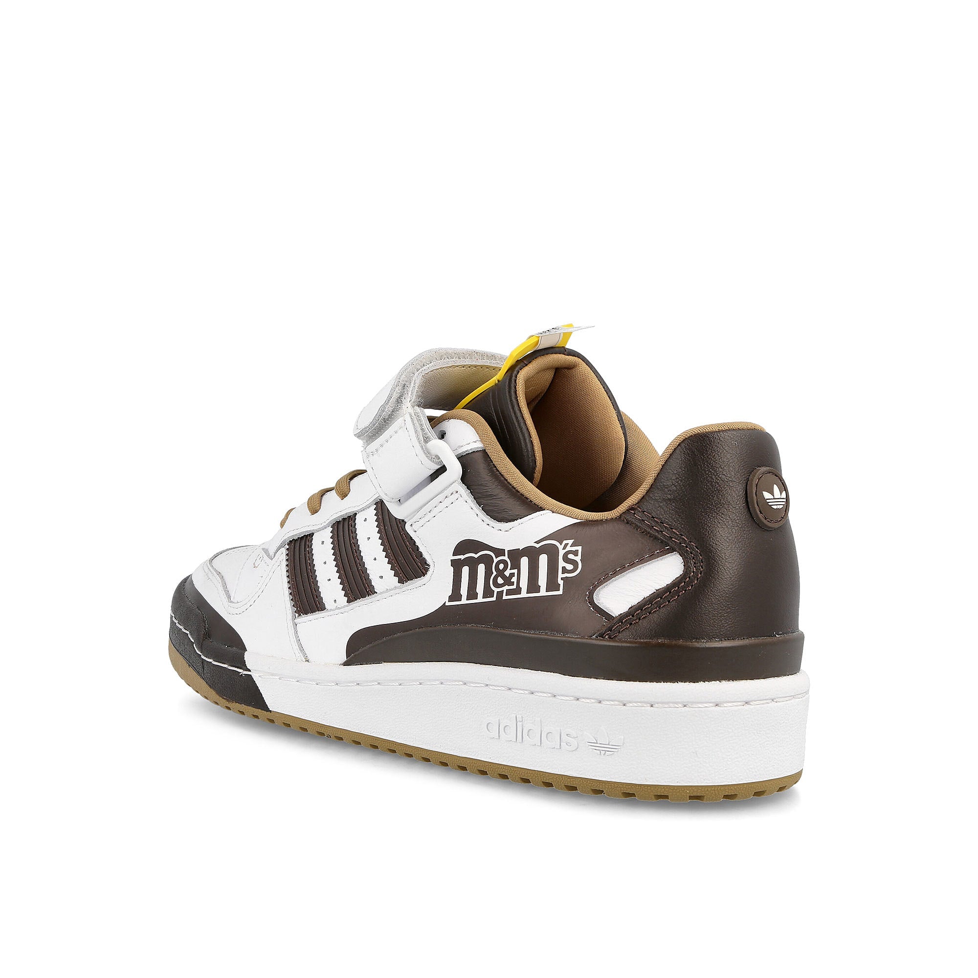 adidas M&M´s x adidas Forum Low 84 Footwear White-Cardboard-Dark Brown Sneakers Material | Overkill