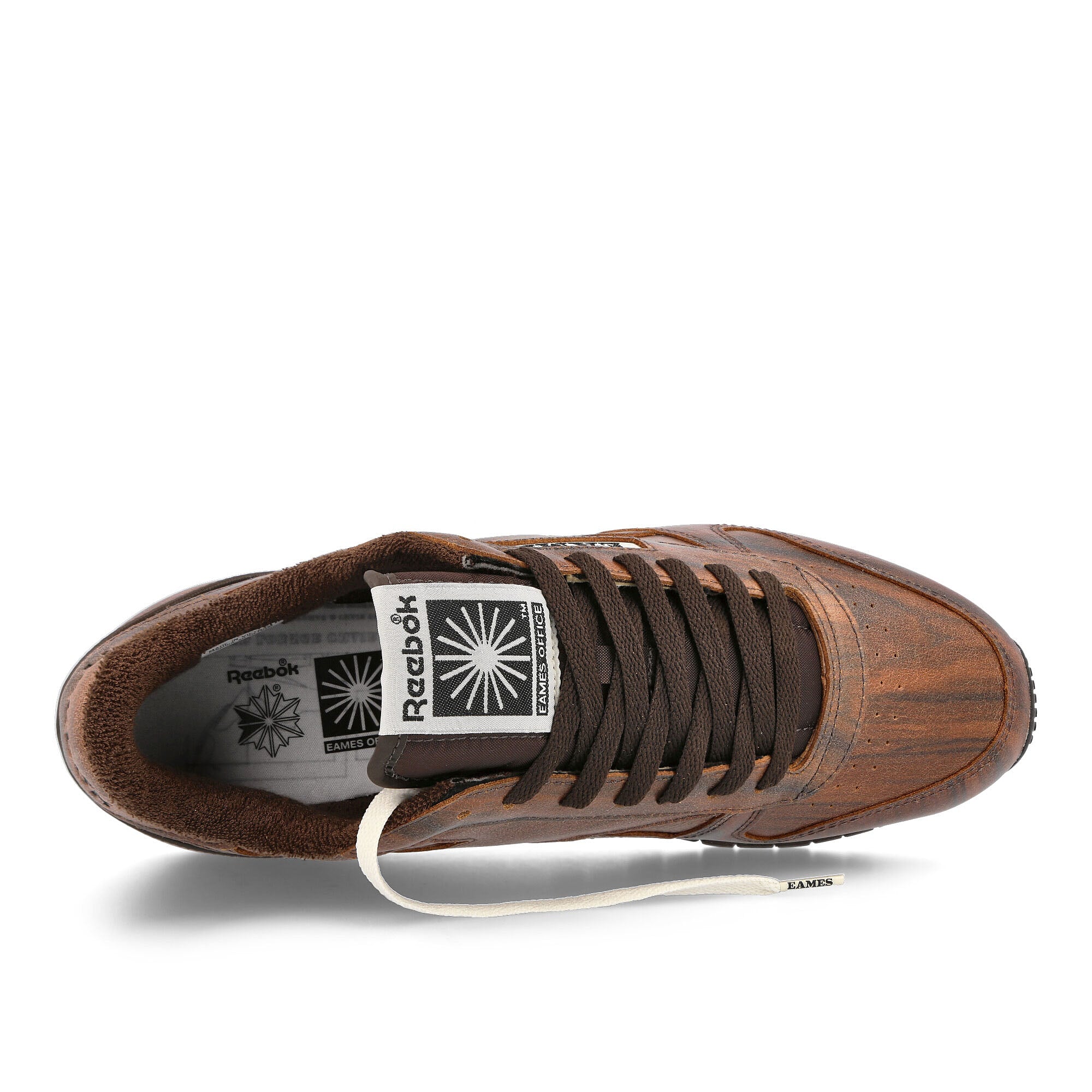 Reebok Classic Leather Dark Brown / Dark Brown / Dark Brown Low Top Sneakers Detailfoto | Overkill