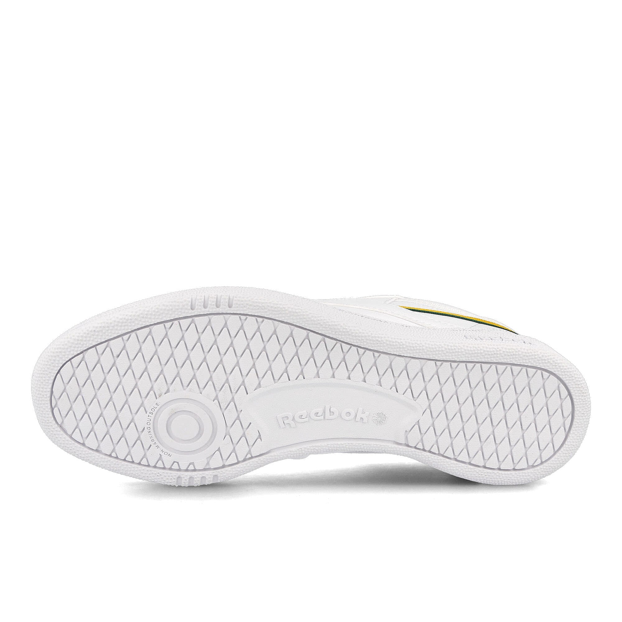 Reebok club c 85 vegan Footwear White / Gold / Dark Green Low Top Sneakers Detail View 1 | Overkill