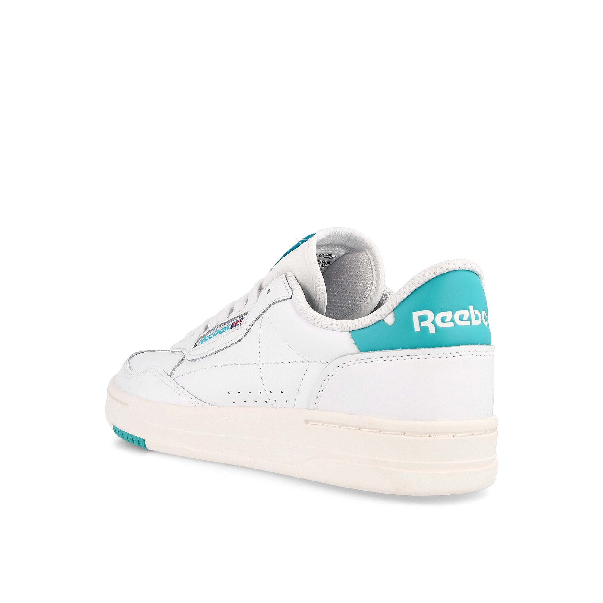 Reebok court peak Footwear White / Chalk / Classic Teal Low Top Sneakers Material | Overkill