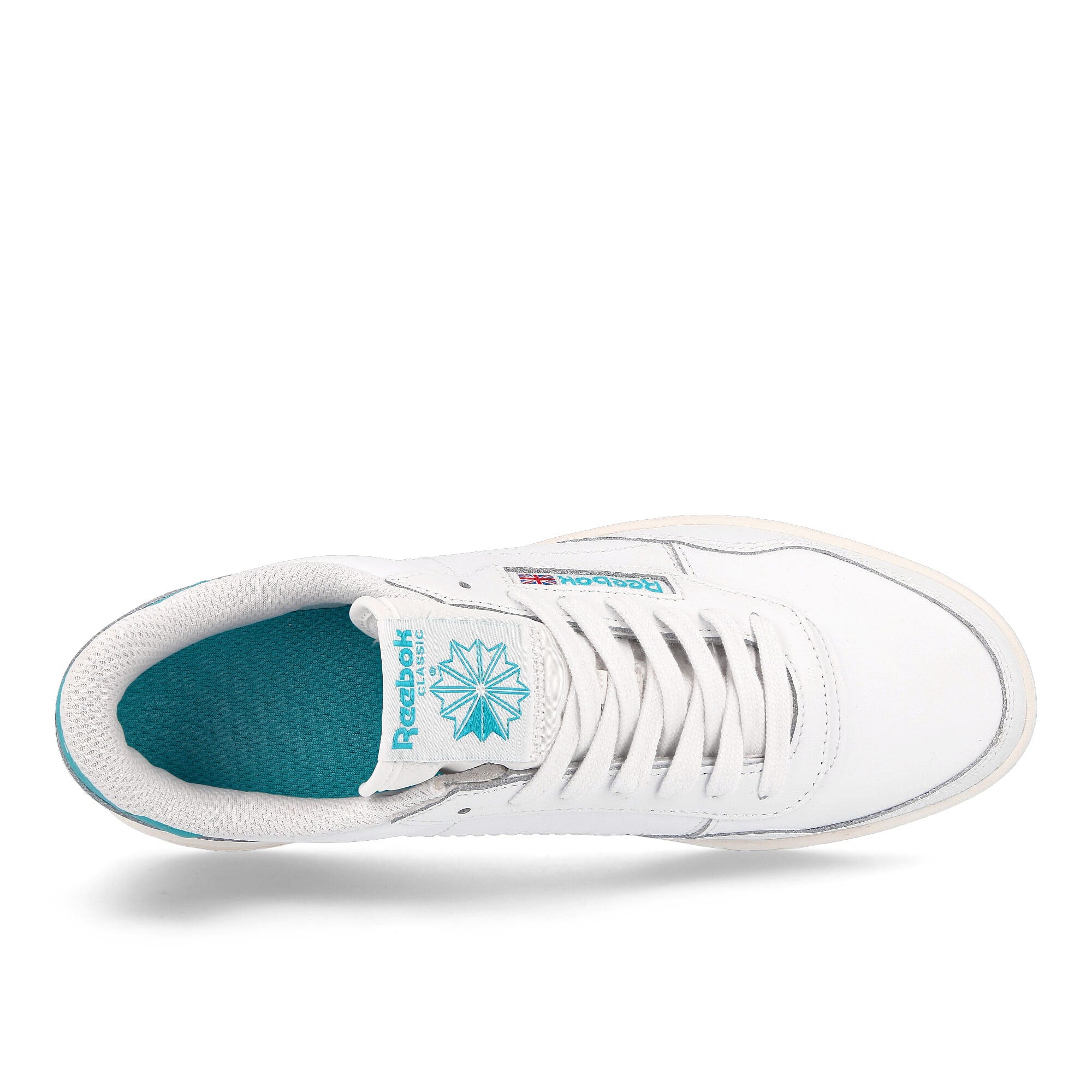 Reebok court peak Footwear White / Chalk / Classic Teal Low Top Sneakers Detailfoto | Overkill