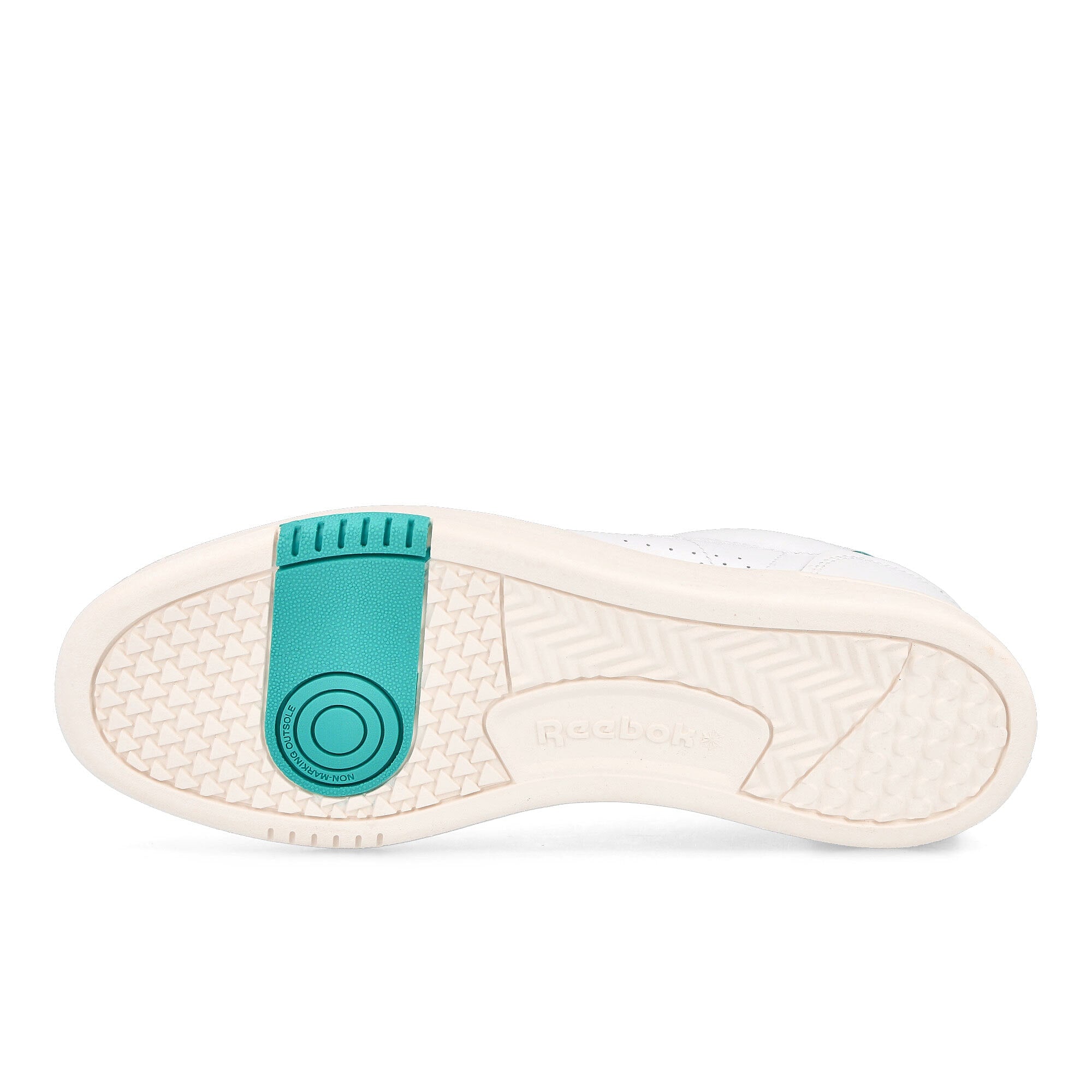 Reebok court peak Footwear White / Chalk / Classic Teal Low Top Sneakers Detail View 1 | Overkill