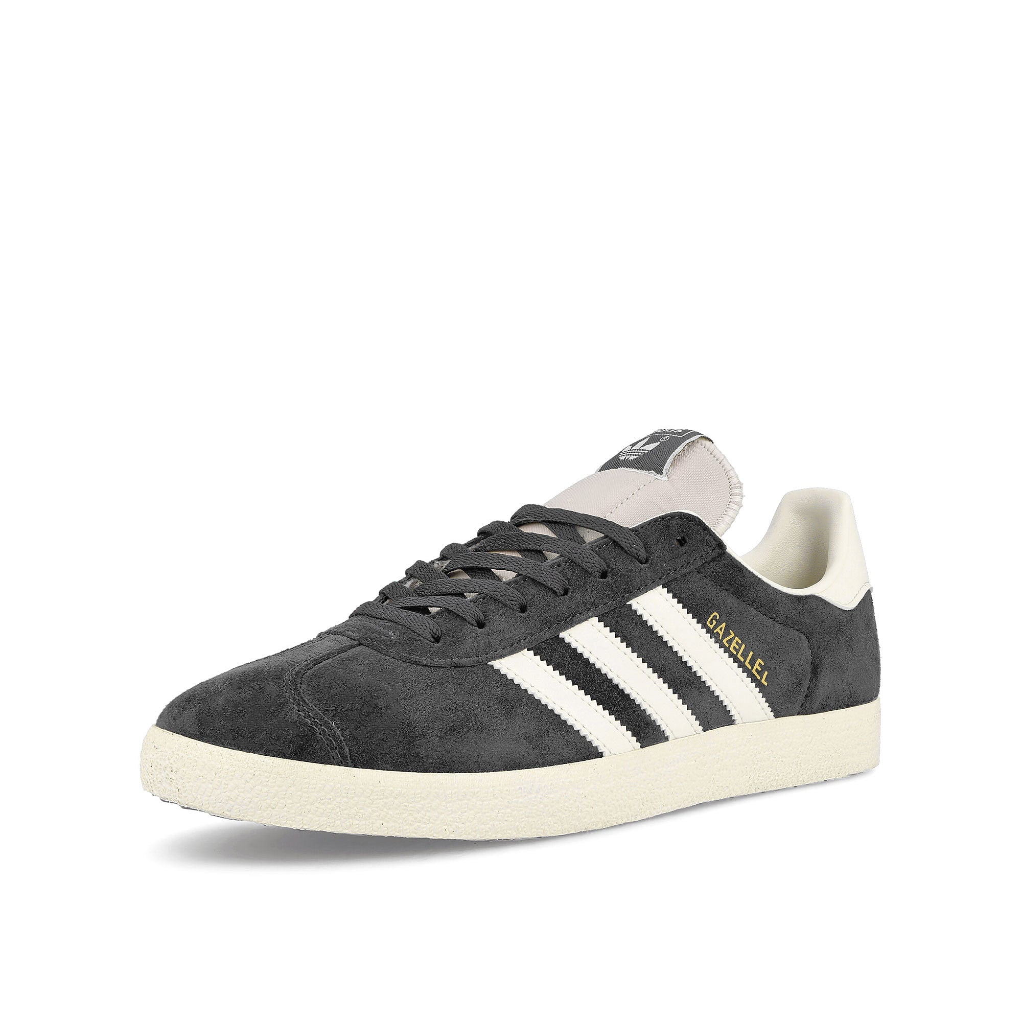 adidas Gazelle Carbon / Off White / Cream White Sneakers Close Up | Overkill