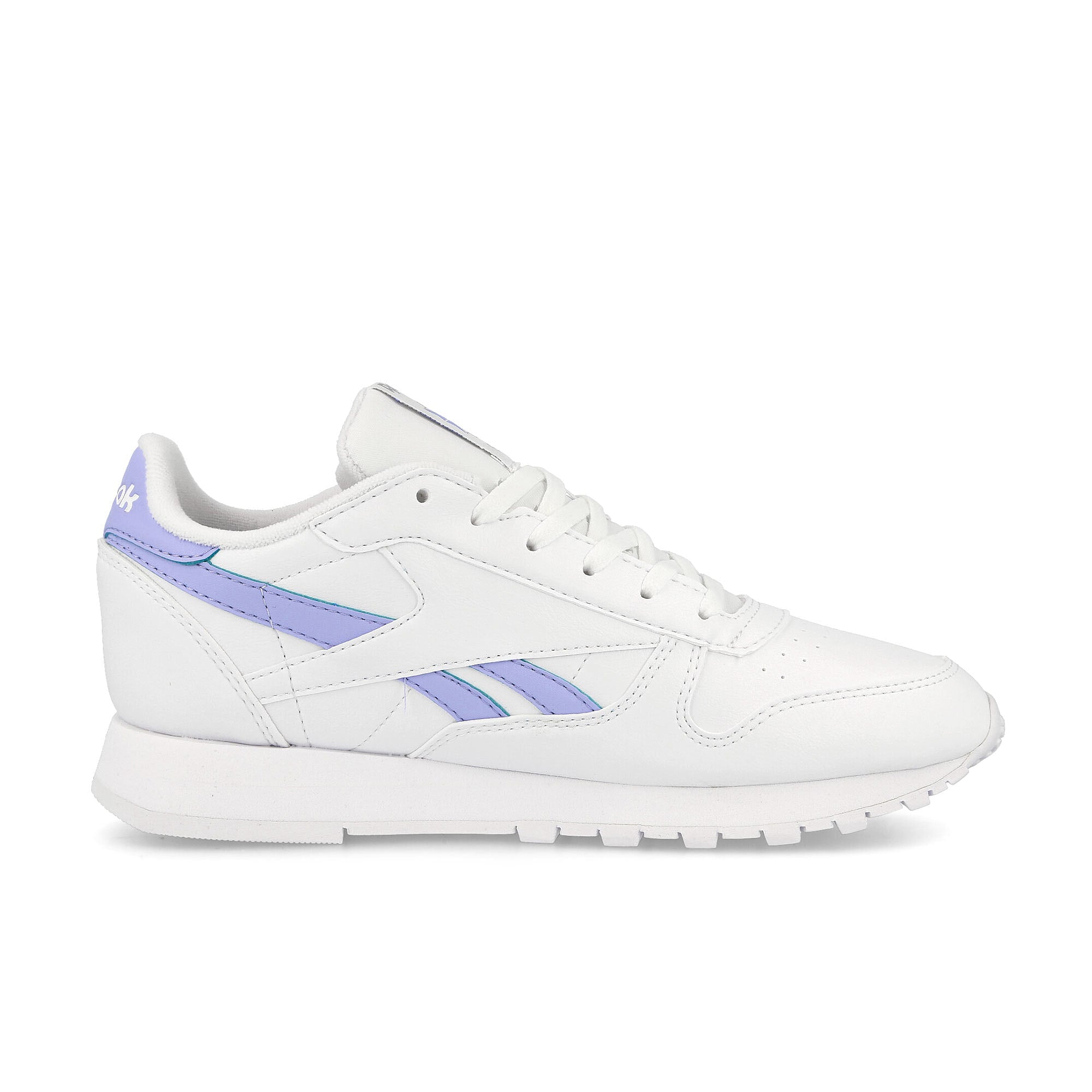 Reebok Classic Vegan Cloud White-Cloud White-Lilac Glow Low Top Sneakers Silhouette | Overkill