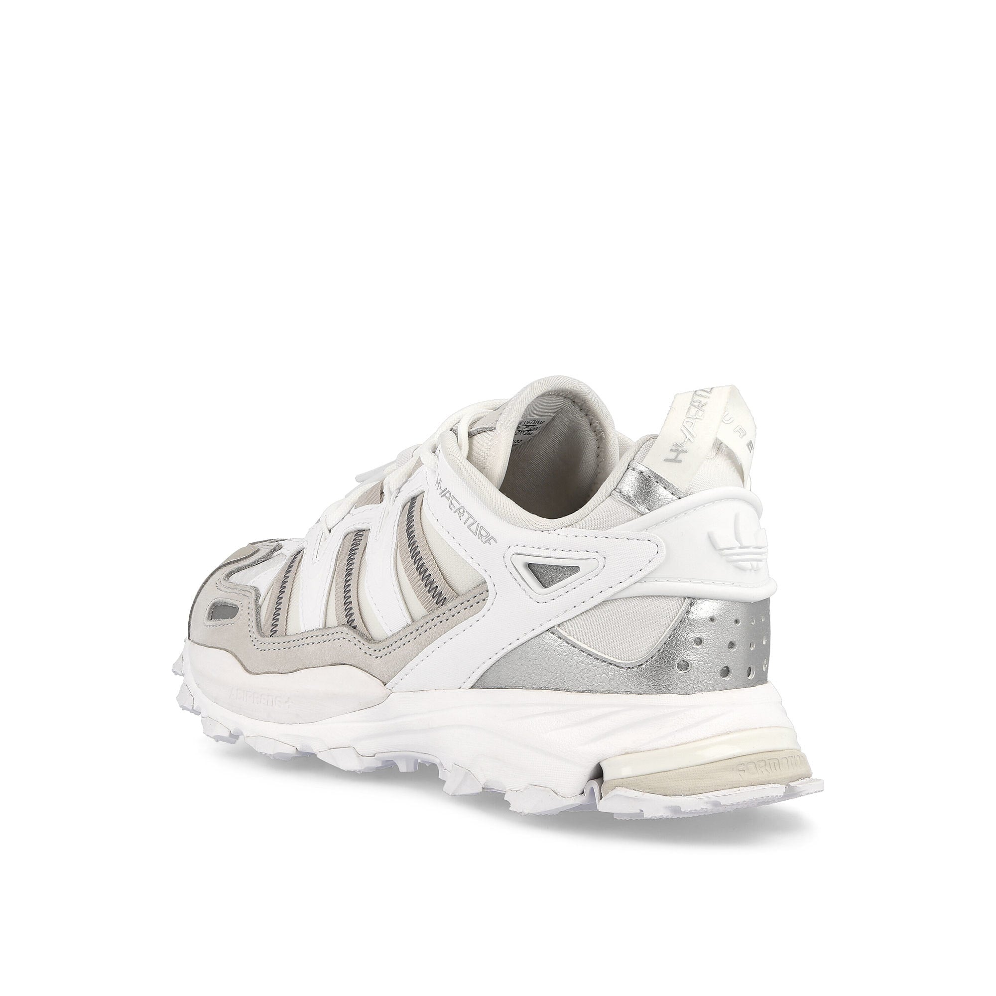 adidas Hyperturf Footwear White / Grey One / Silver Metallic Sneakers Material | Overkill