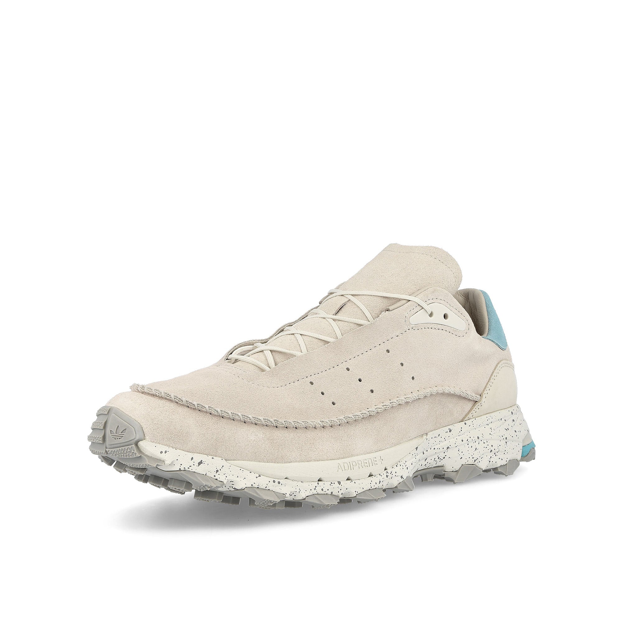 adidas Mocaturf Adventure Chalk Brown-Chalk Brown-Orbit Grey Low Top Sneakers Close Up | Overkill