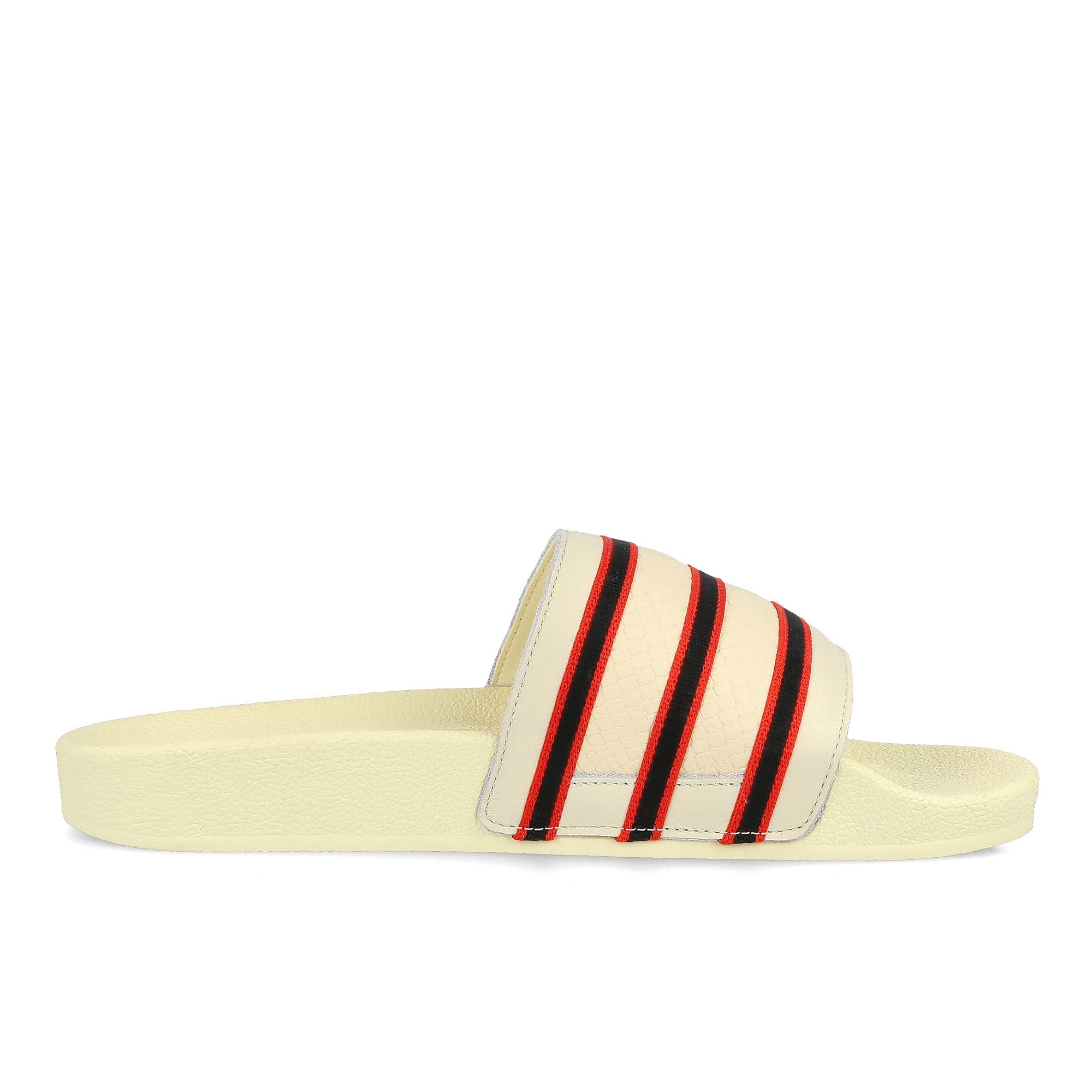 adidas ESPN x adidas Adilette 1979 Cream White / Core Black / Vivid Red Material | Overkill