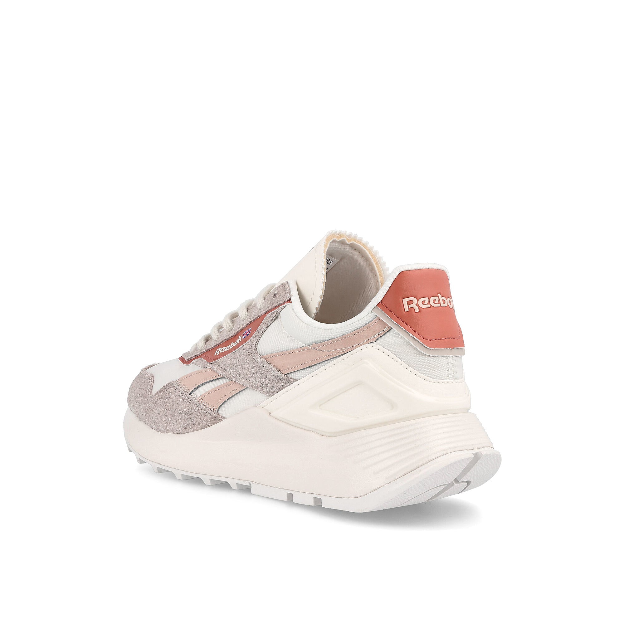 Reebok wmns classic legacy az Soft Ecru-Canyon Coral-Chalk Sneakers Material | Overkill