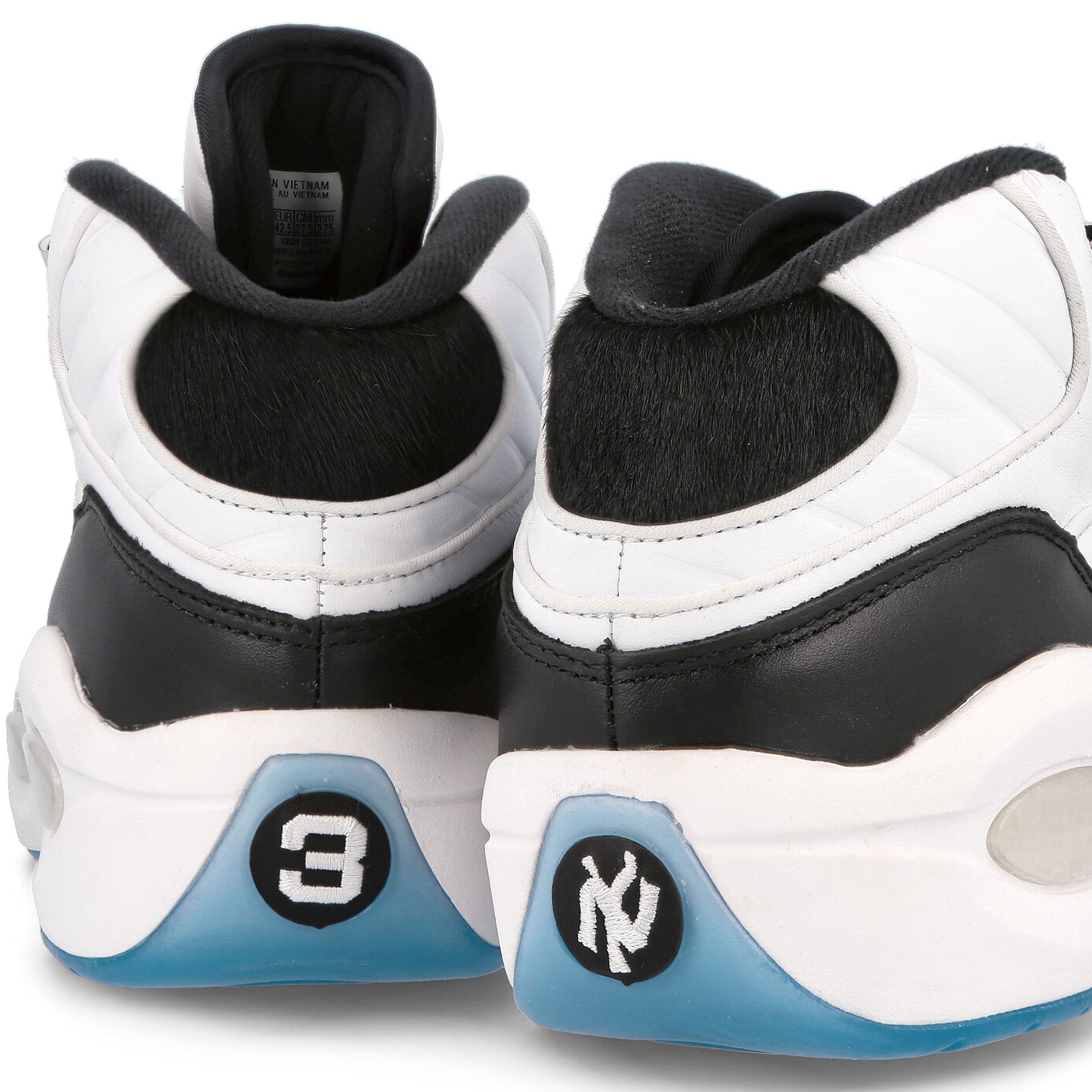 Reebok Tyrrell Winston x Reebok Question Mid Footwear White-Core Black-Footwear White Sneakers Detailfoto | Overkill