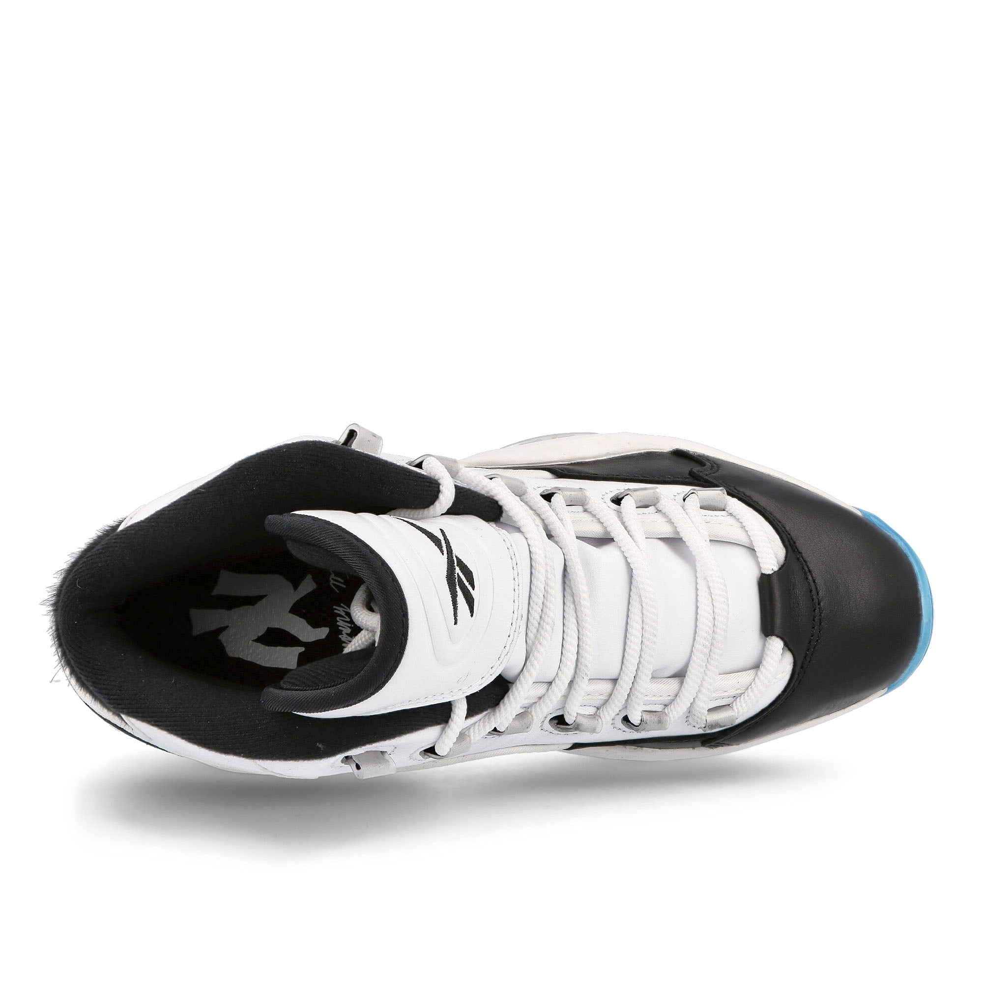 Reebok Tyrrell Winston x Reebok Question Mid Footwear White-Core Black-Footwear White Sneakers Detail View 1 | Overkill