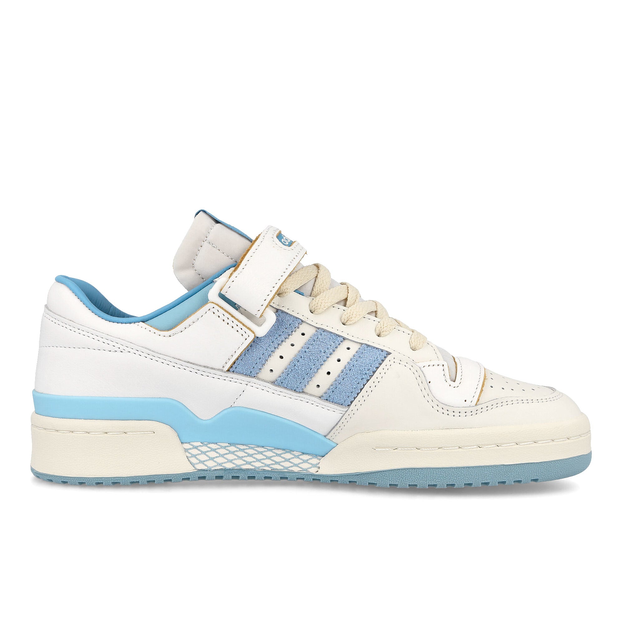 adidas forum 84 lg Footwear White-Clear Sky-Cream White Low Top Sneakers Silhouette | Overkill