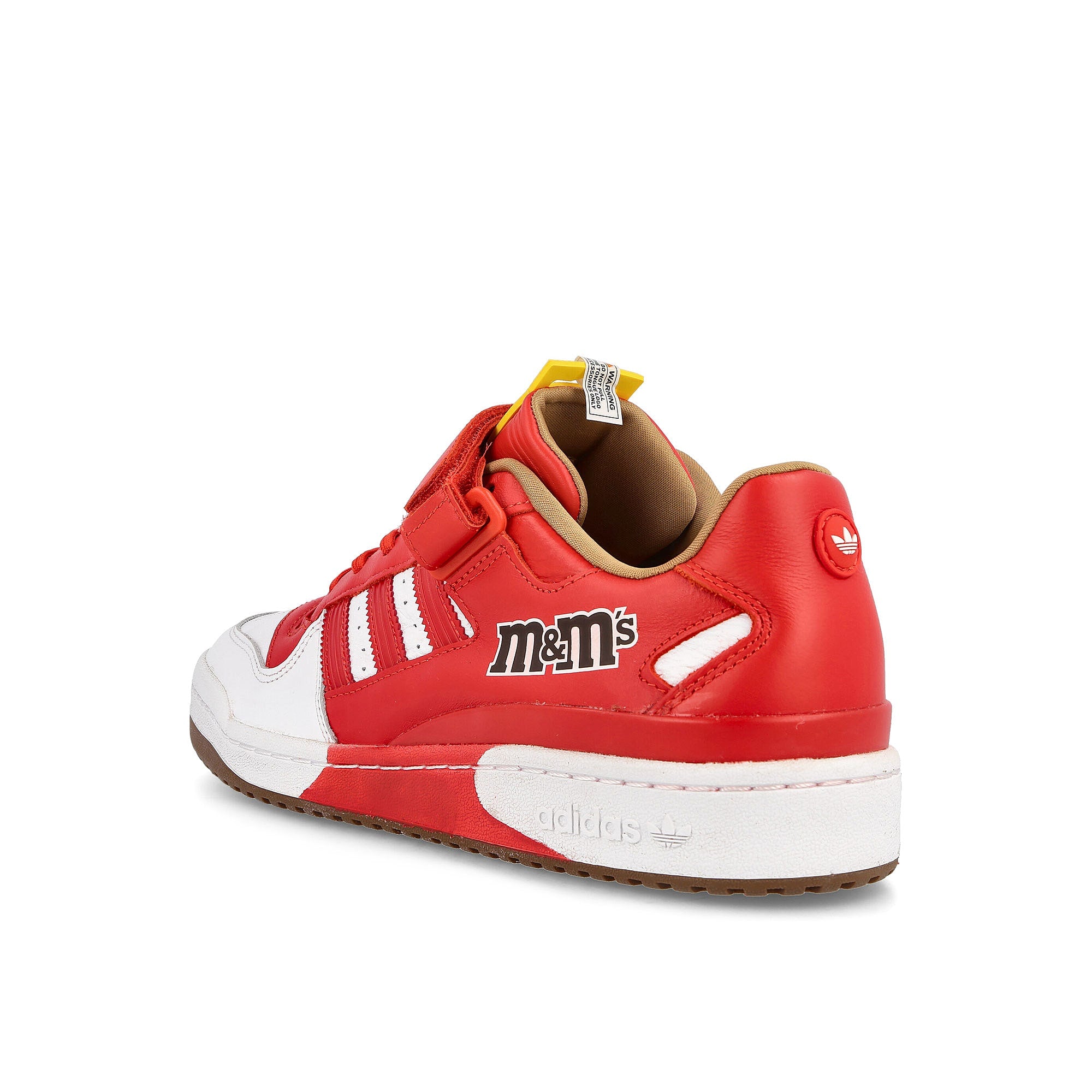 adidas M&M´s x adidas Forum Low 84 Red-Red-EQT Yellow Sneakers Material | Overkill