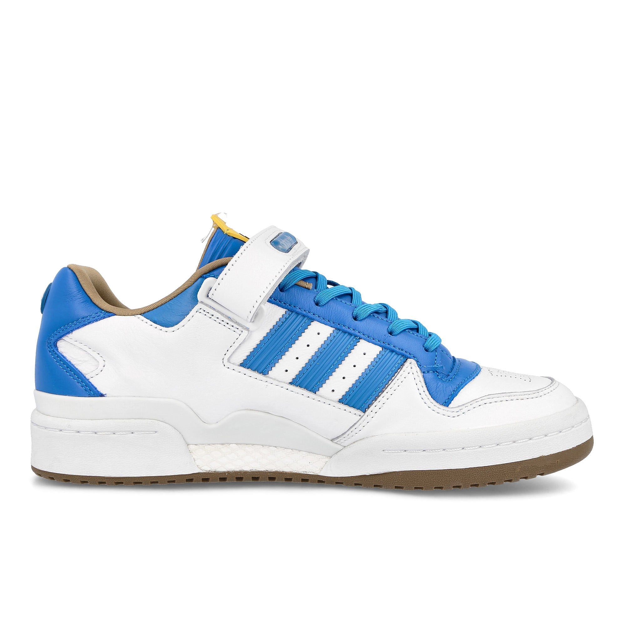 adidas M&M´s x adidas Forum Low 84 Craft Blue-Footwear White-EQT Yellow Sneakers Silhouette | Overkill