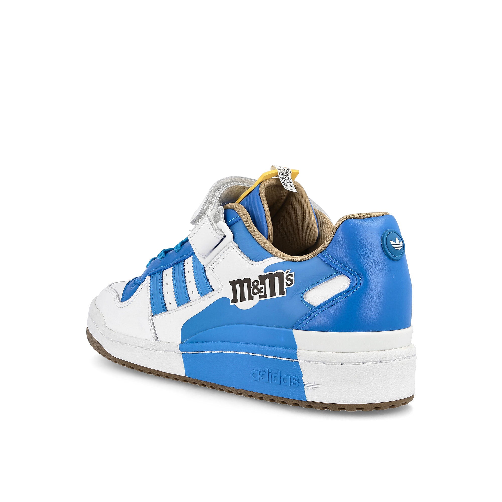adidas M&M´s x adidas Forum Low 84 Craft Blue-Footwear White-EQT Yellow Sneakers Material | Overkill