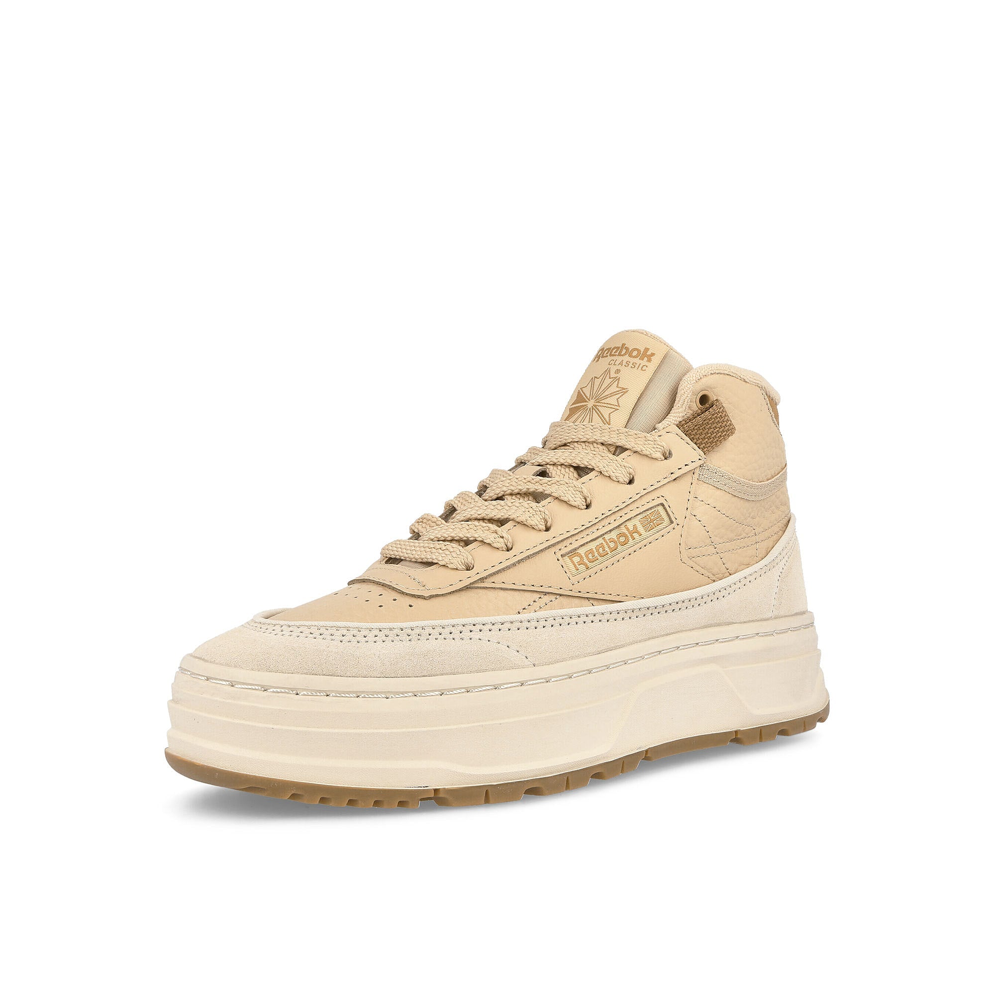 Reebok wmns club c geo mid Weabei-Trubei-Alabas Sneakers Close Up | Overkill