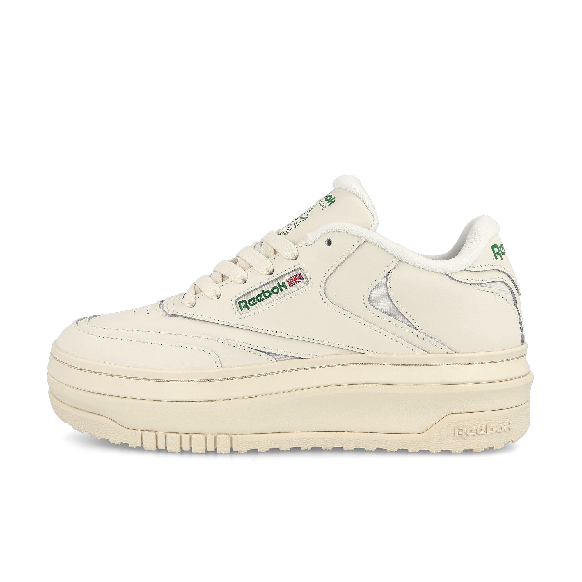 Reebok Club C Extra Chalk-Chalk-Glen Green Low Top Sneakers GZ2423 | Overkill