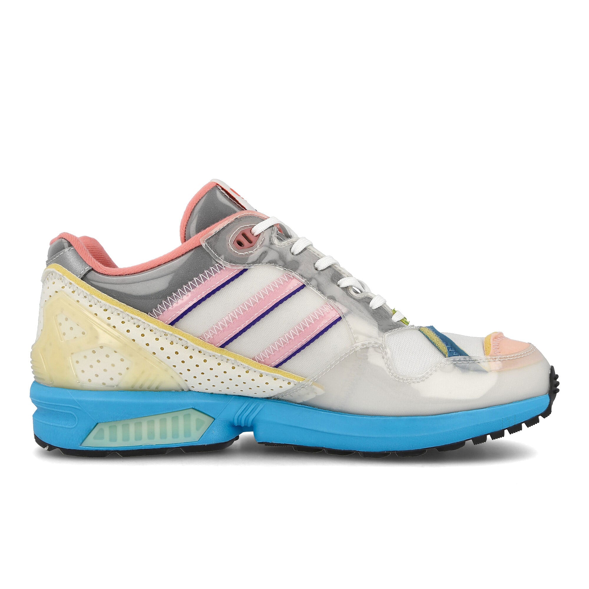 adidas xz 0006 zx inside out Orbit Grey-Clear Pink-Core Black Low Top Sneakers Silhouette | Overkill