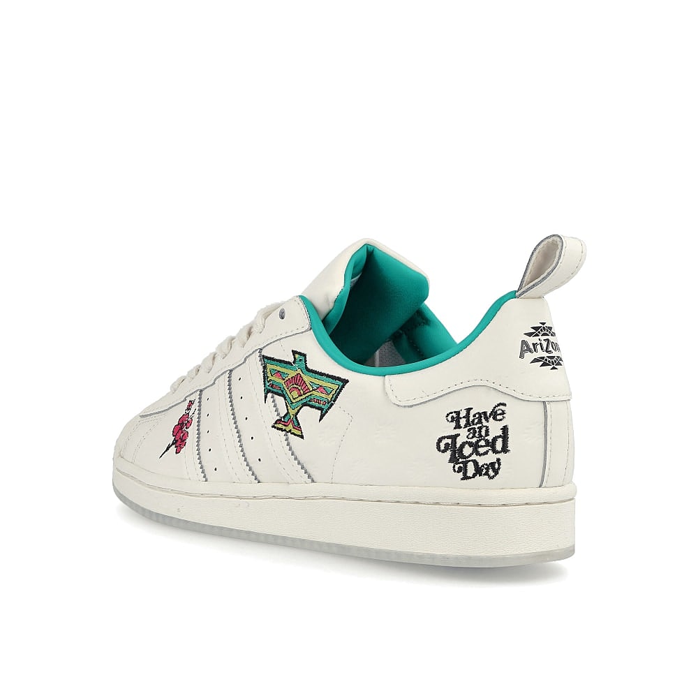 adidas AriZona x adidas Superstar Chalk White-Chalk White-Chalk White Sneakers Material | Overkill