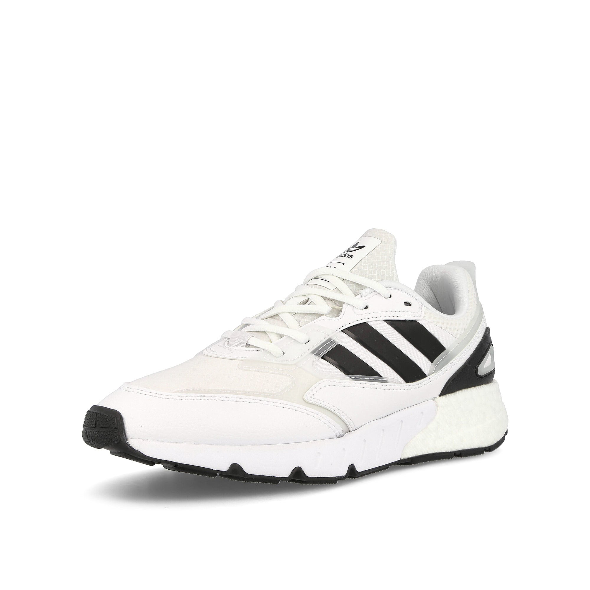 adidas zx 1k boost 2.0 Footwear White-Core Black-Footwear White Sneakers Close Up | Overkill