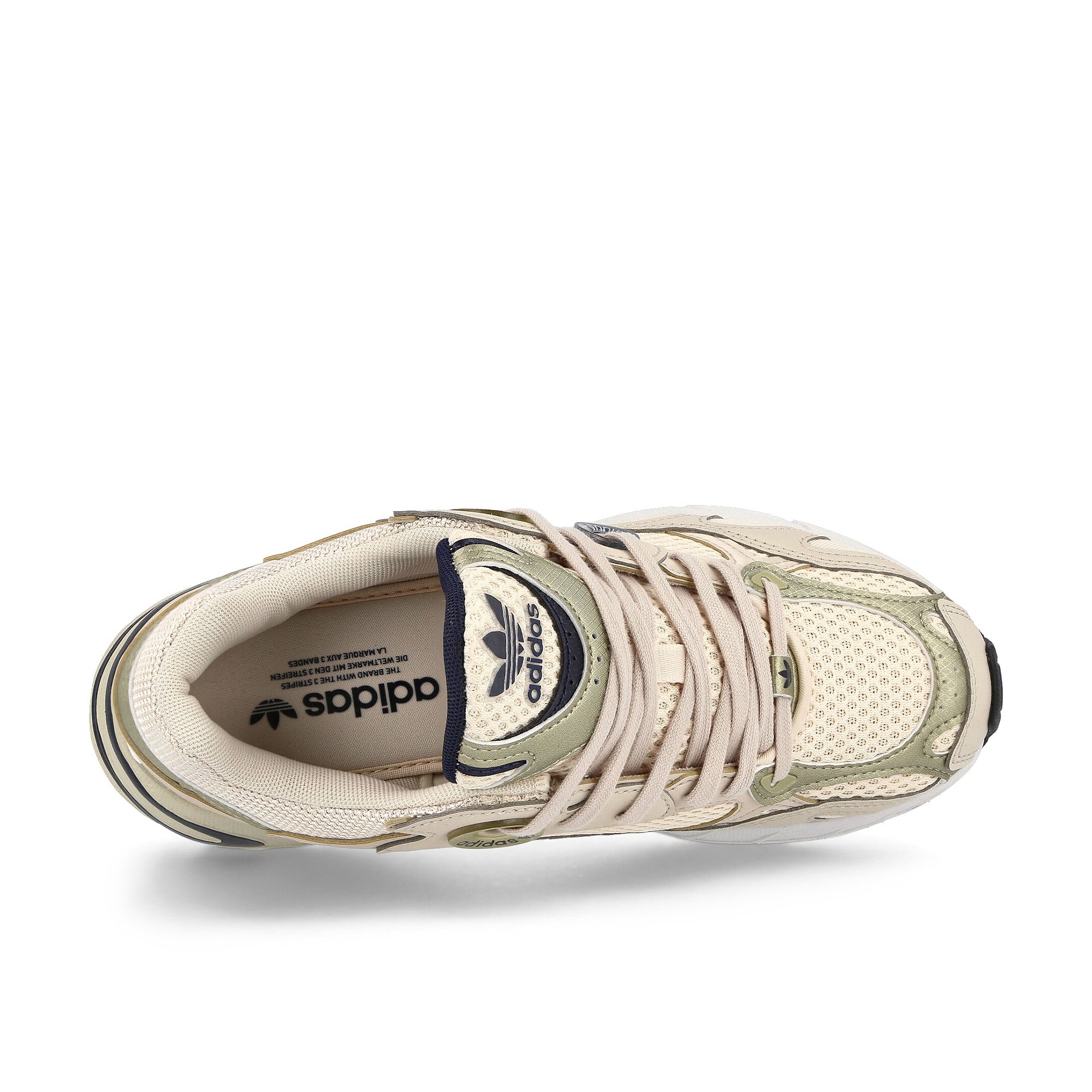 adidas wmns astir Clear Brown / Wonder White / Light Gold Metallic Detail view 1 | Overkill