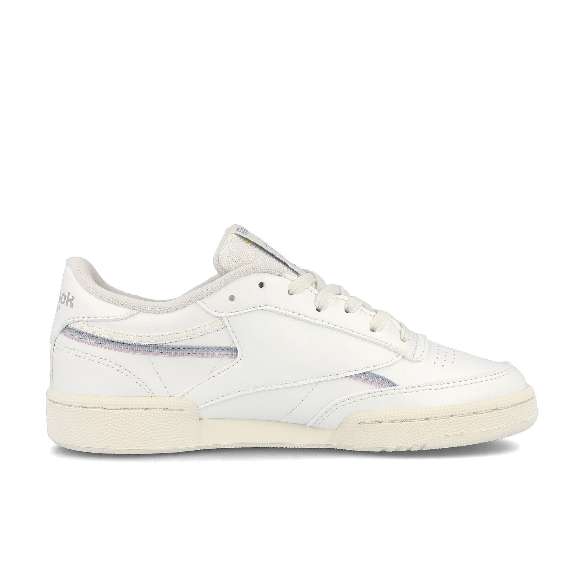 Reebok wmns club c 85 vegan Chalk-Gable Grey-Quartz Glow Sneakers Silhouette | Overkill