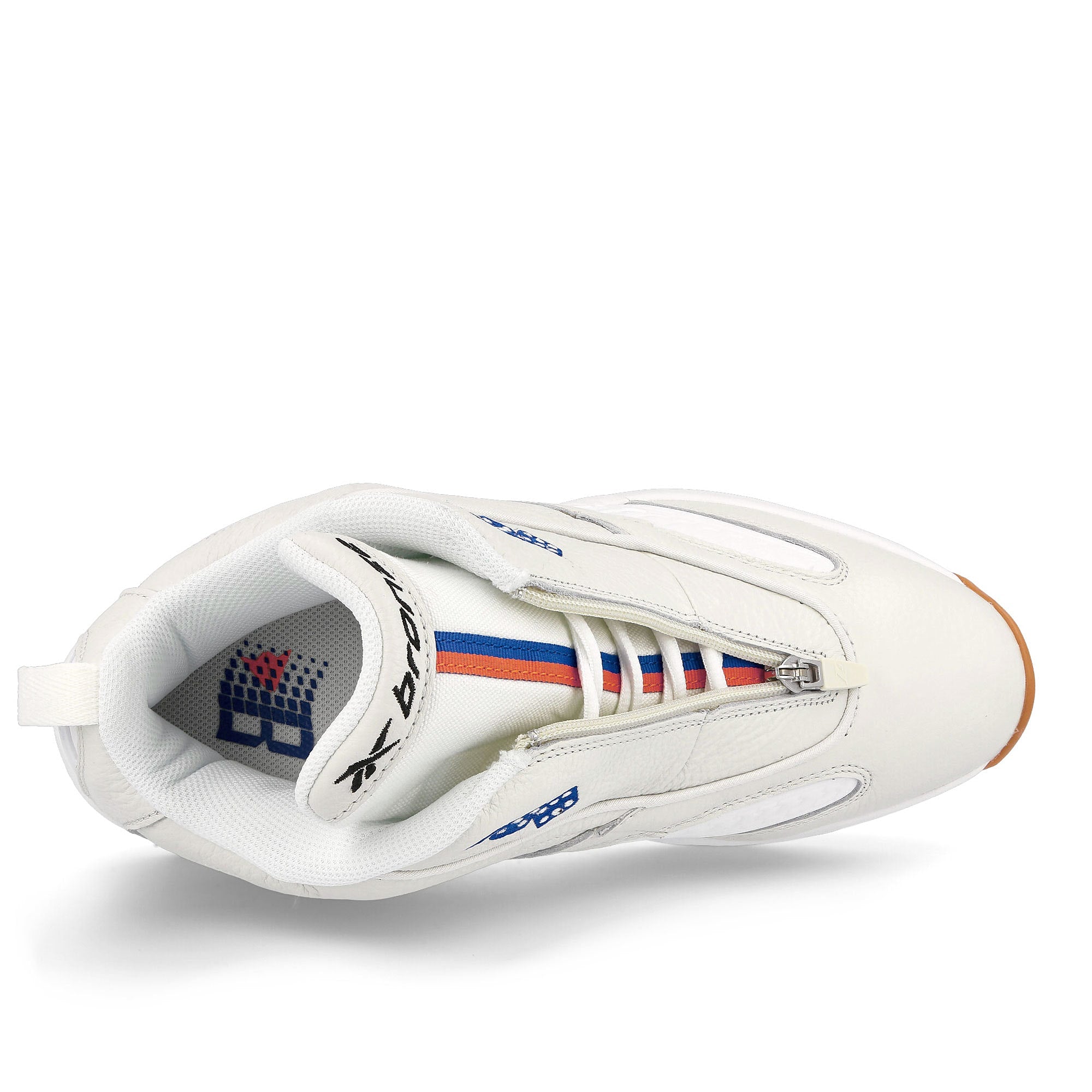 Reebok Bronze 56k x Reebok Answer IV Chalk-Footwear White-Classic Cobalt Sneakers Detailfoto | Overkill