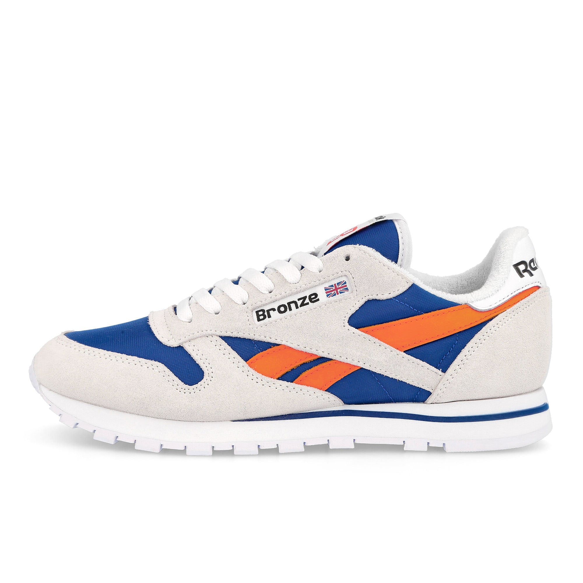 Reebok Bronze 56k x Reebok Classic Leather Chalk-Classic Cobalt-Slam Orange Sneakers GZ3878 | Overkill