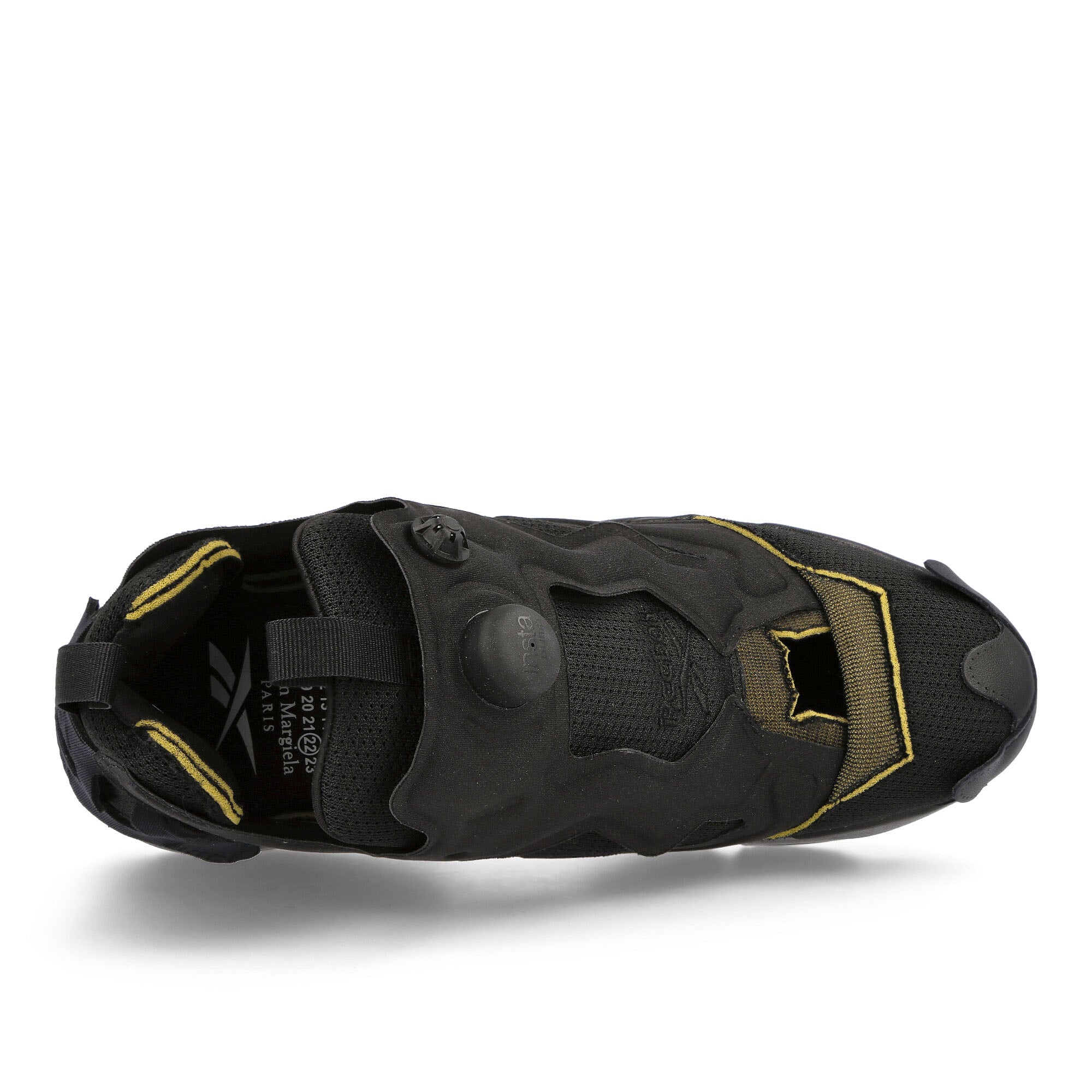 Reebok Maison Margiela x Reebok Instapump Fury Core Black Sneakers Detailfoto | Overkill