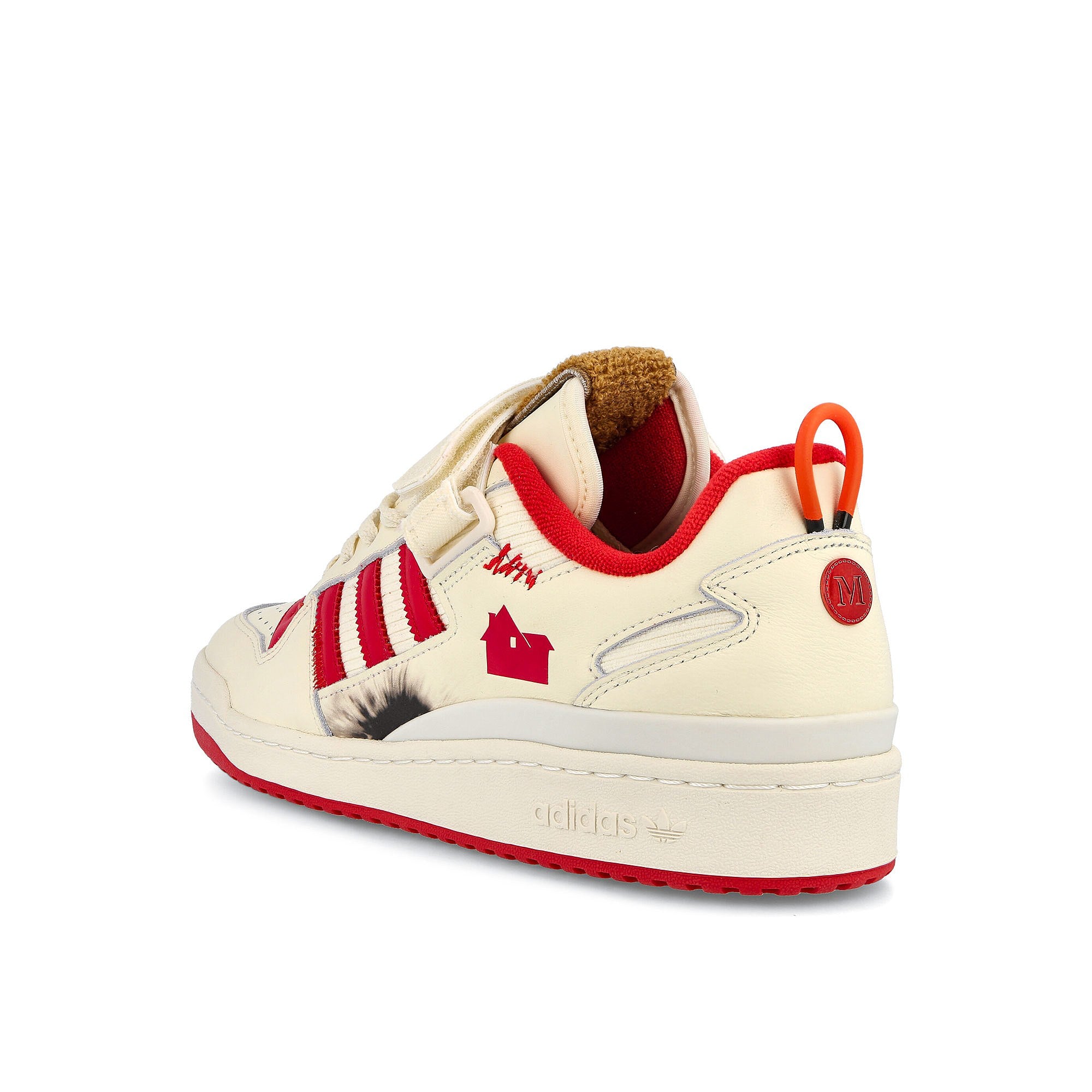 adidas Forum Low Cream White / Collegiate Red / Off White Low Top Sneakers Material | Overkill